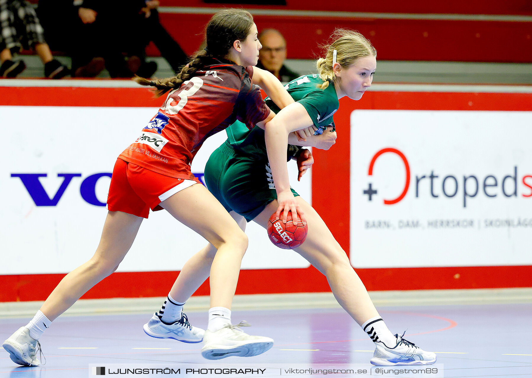 USM F16 Steg 4 Skövde HF 1-GF Kroppskultur 1 25-18,dam,Skövde Idrottshall,Skövde,Sverige,Ungdoms-SM,Handboll,2023,305796