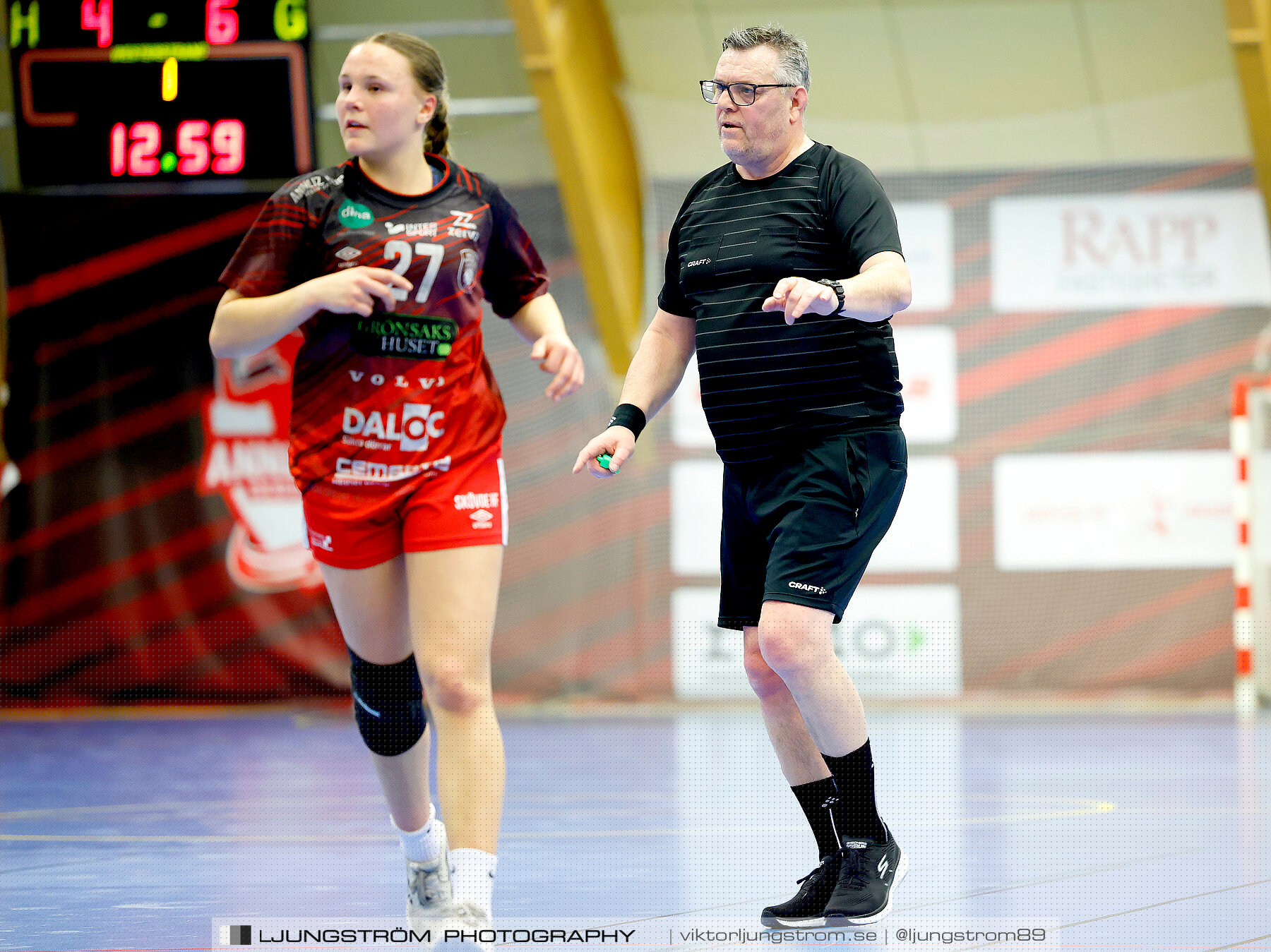 USM F16 Steg 4 Skövde HF 1-GF Kroppskultur 1 25-18,dam,Skövde Idrottshall,Skövde,Sverige,Ungdoms-SM,Handboll,2023,305801