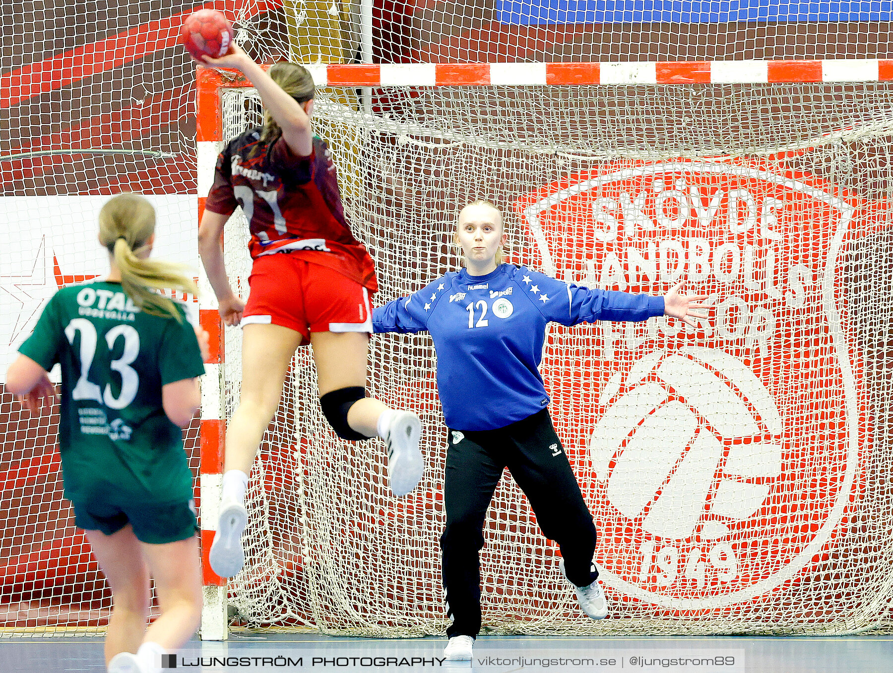 USM F16 Steg 4 Skövde HF 1-GF Kroppskultur 1 25-18,dam,Skövde Idrottshall,Skövde,Sverige,Ungdoms-SM,Handboll,2023,305810