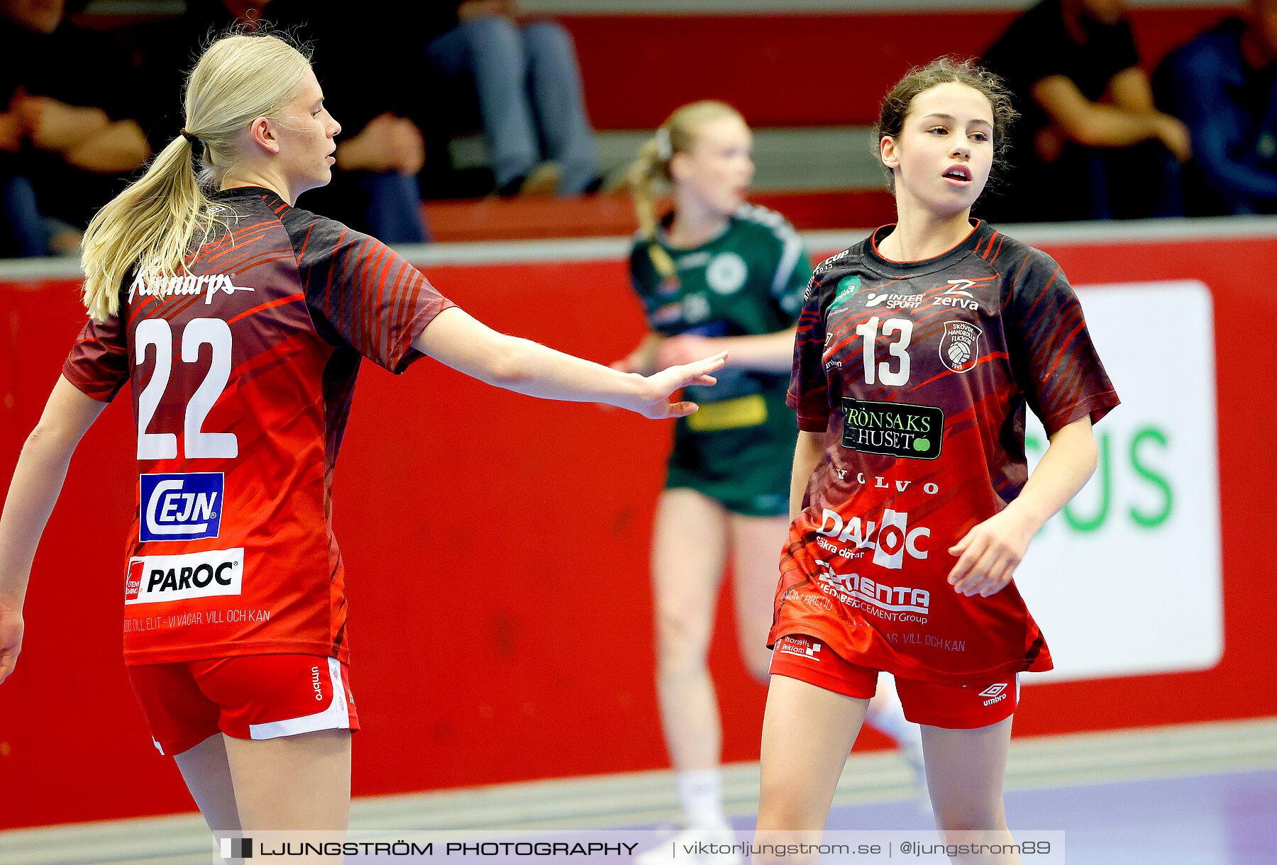 USM F16 Steg 4 Skövde HF 1-GF Kroppskultur 1 25-18,dam,Skövde Idrottshall,Skövde,Sverige,Ungdoms-SM,Handboll,2023,305815