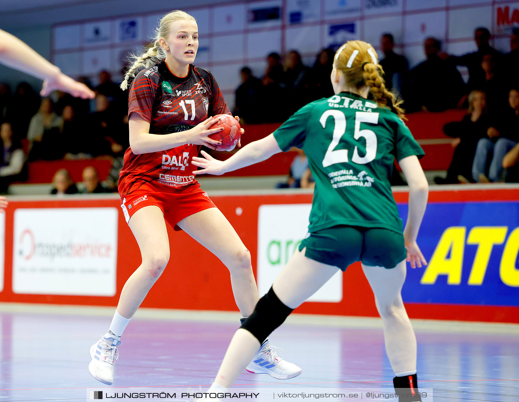 USM F16 Steg 4 Skövde HF 1-GF Kroppskultur 1 25-18,dam,Skövde Idrottshall,Skövde,Sverige,Ungdoms-SM,Handboll,2023,305822