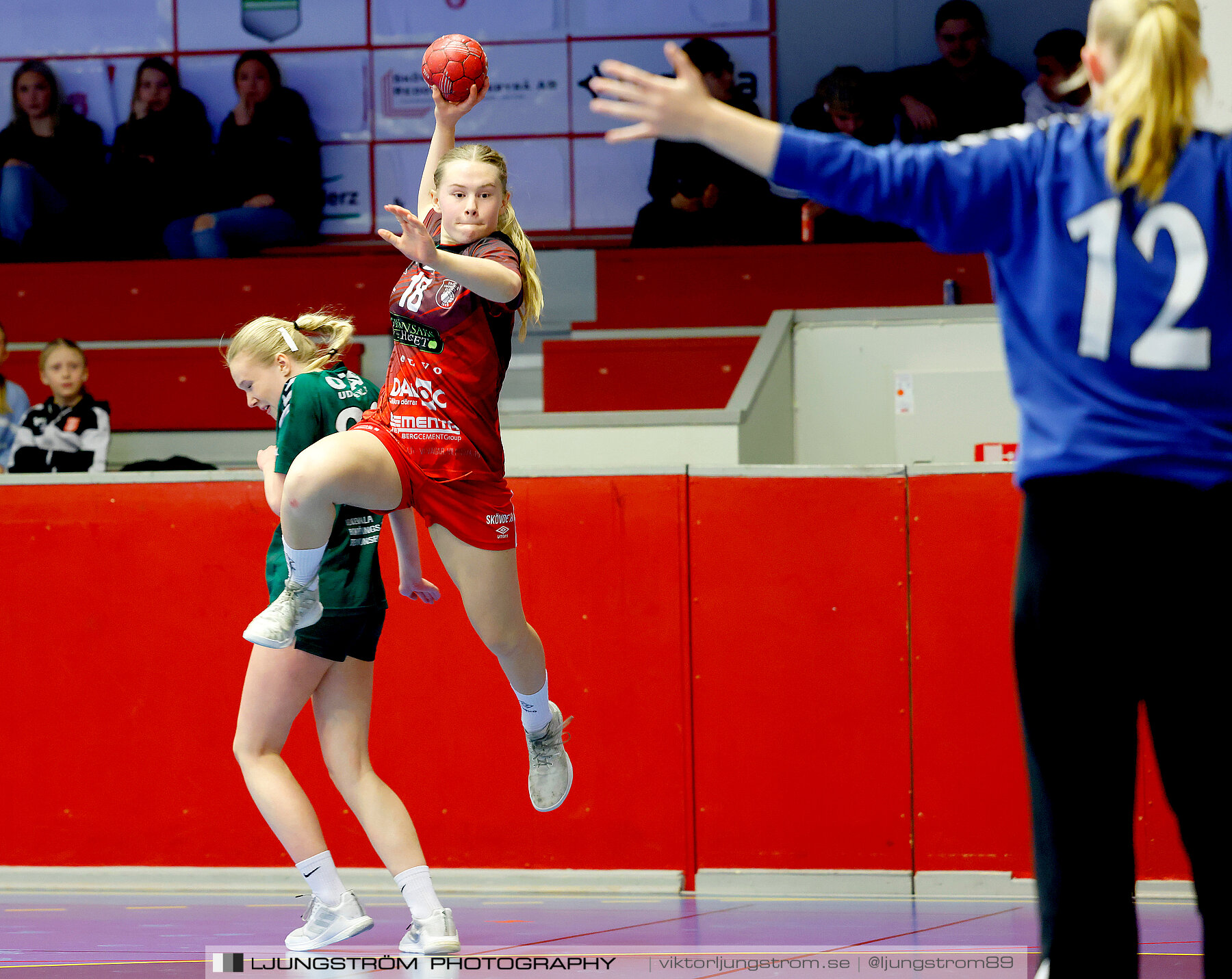 USM F16 Steg 4 Skövde HF 1-GF Kroppskultur 1 25-18,dam,Skövde Idrottshall,Skövde,Sverige,Ungdoms-SM,Handboll,2023,305826