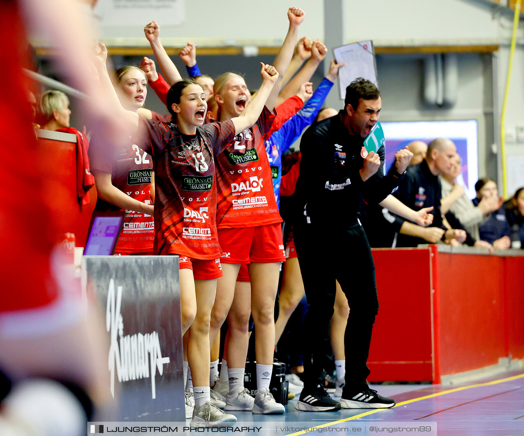 USM F16 Steg 4 Skövde HF 1-GF Kroppskultur 1 25-18,dam,Skövde Idrottshall,Skövde,Sverige,Ungdoms-SM,Handboll,2023,305839