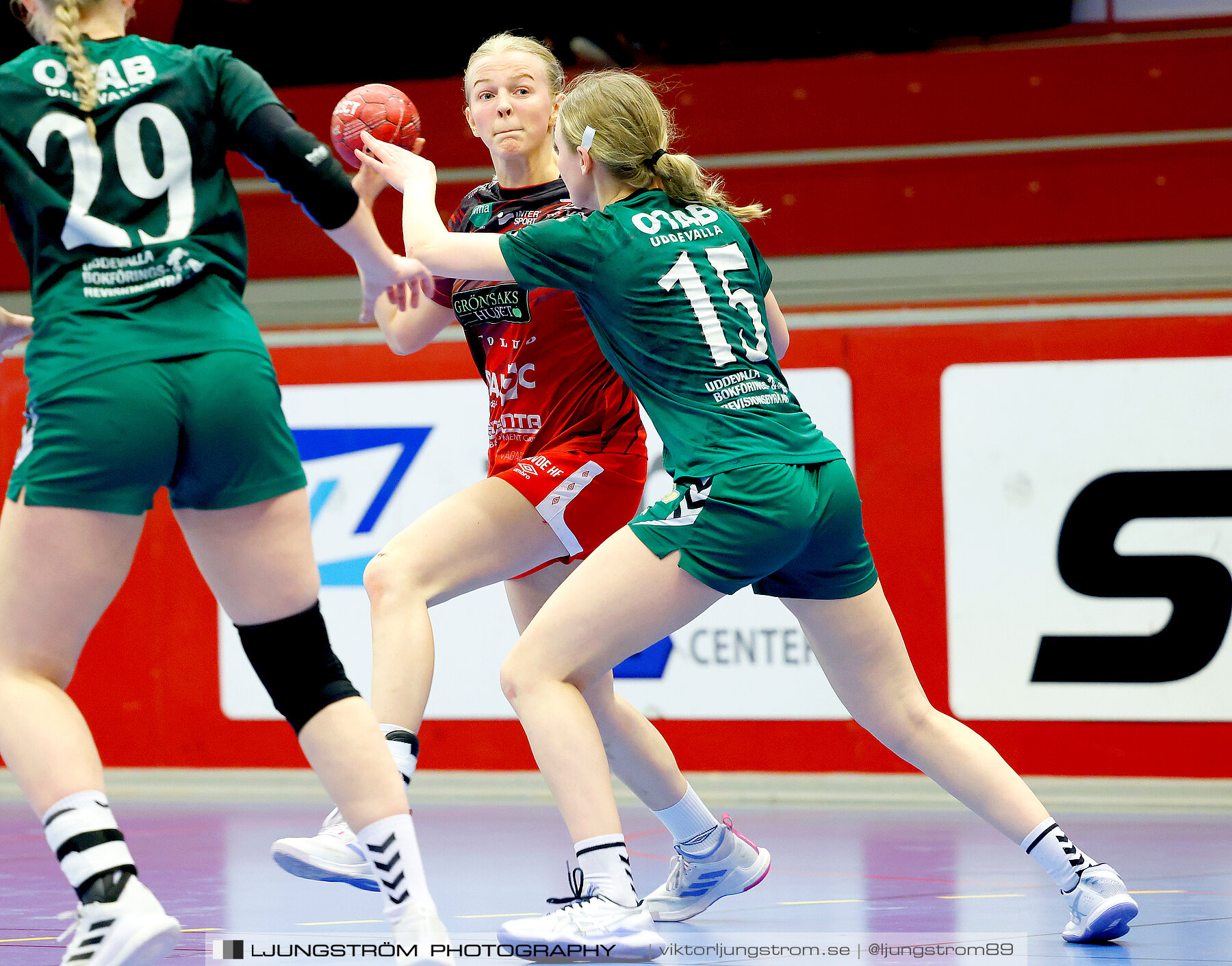 USM F16 Steg 4 Skövde HF 1-GF Kroppskultur 1 25-18,dam,Skövde Idrottshall,Skövde,Sverige,Ungdoms-SM,Handboll,2023,305841