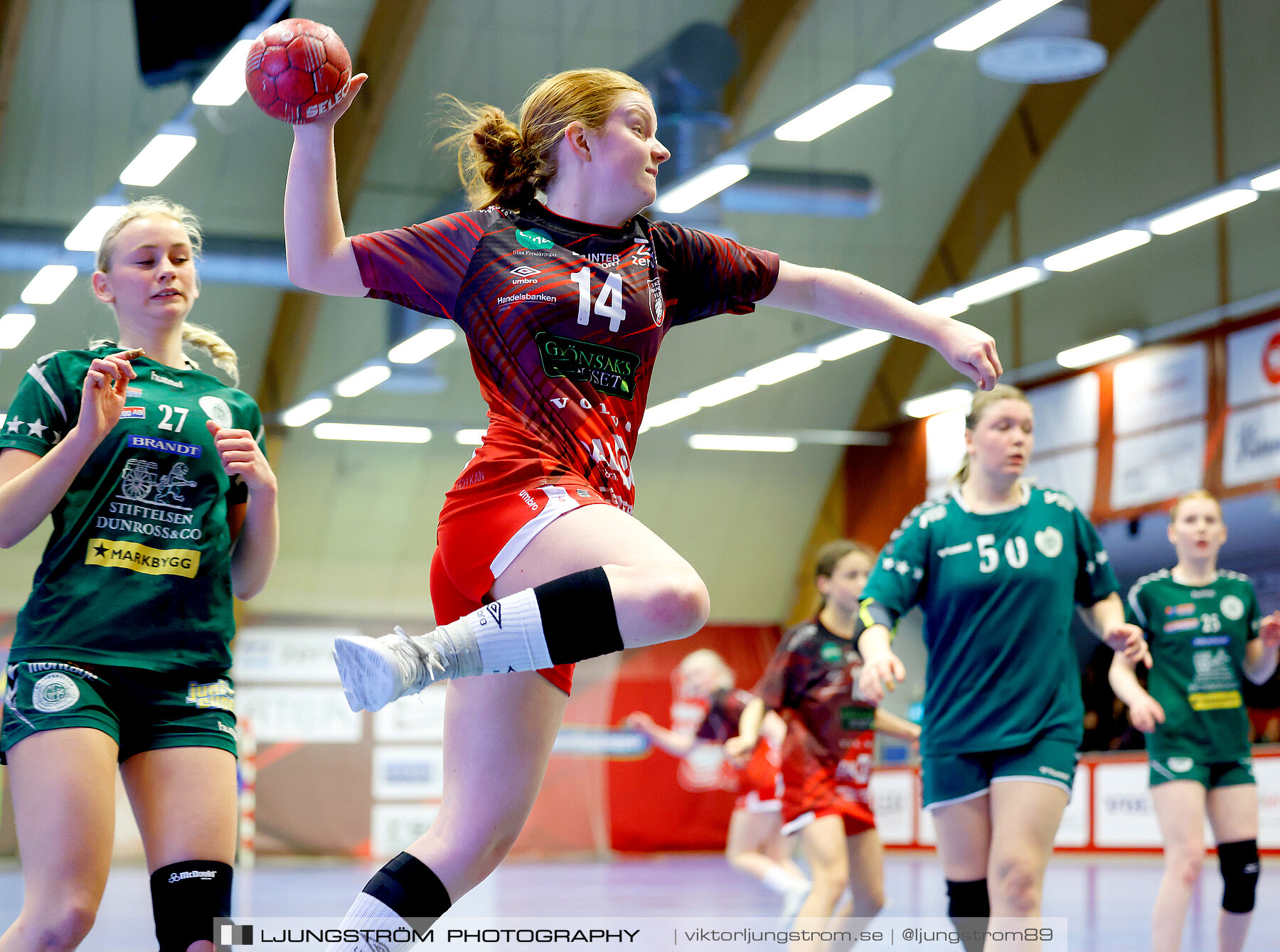 USM F16 Steg 4 Skövde HF 1-GF Kroppskultur 1 25-18,dam,Skövde Idrottshall,Skövde,Sverige,Ungdoms-SM,Handboll,2023,305845