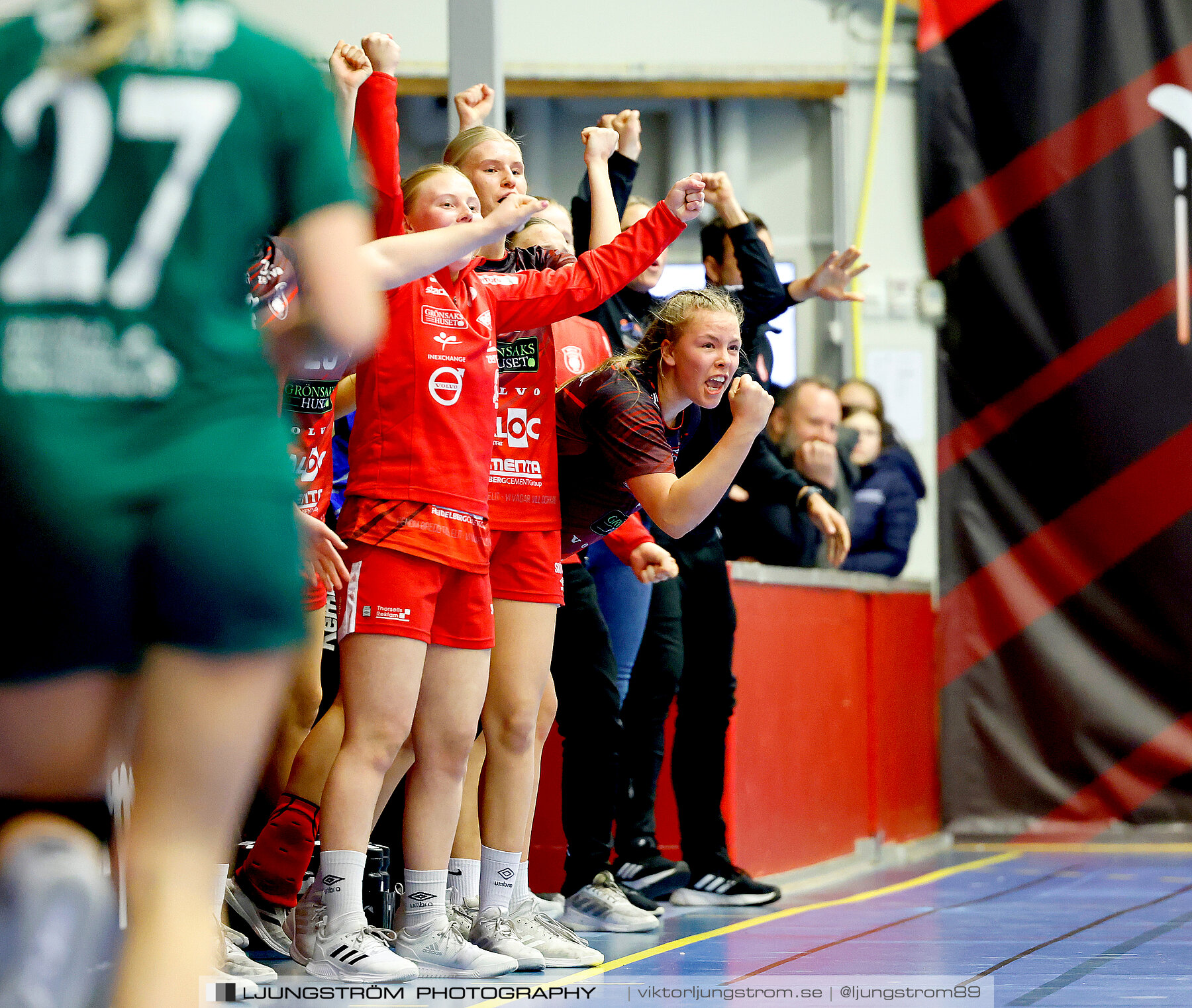 USM F16 Steg 4 Skövde HF 1-GF Kroppskultur 1 25-18,dam,Skövde Idrottshall,Skövde,Sverige,Ungdoms-SM,Handboll,2023,305847