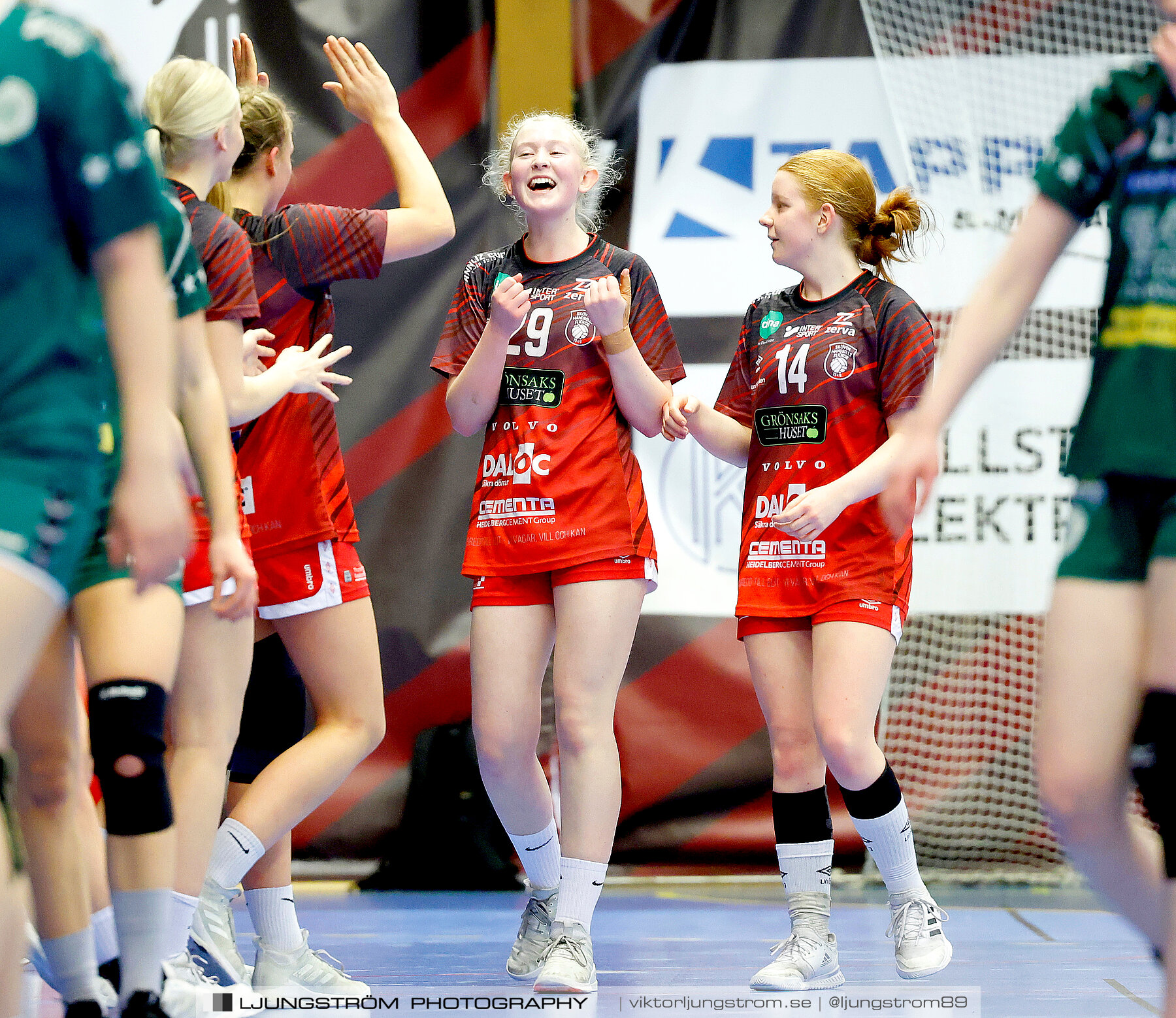 USM F16 Steg 4 Skövde HF 1-GF Kroppskultur 1 25-18,dam,Skövde Idrottshall,Skövde,Sverige,Ungdoms-SM,Handboll,2023,305850