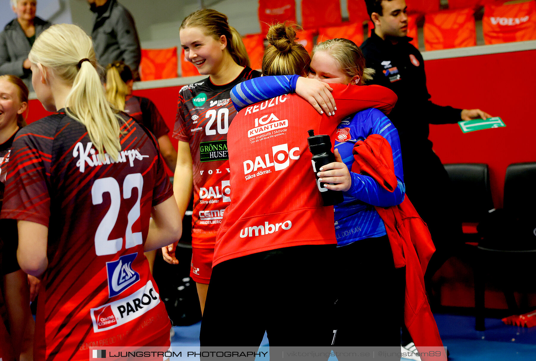 USM F16 Steg 4 Skövde HF 1-GF Kroppskultur 1 25-18,dam,Skövde Idrottshall,Skövde,Sverige,Ungdoms-SM,Handboll,2023,305858