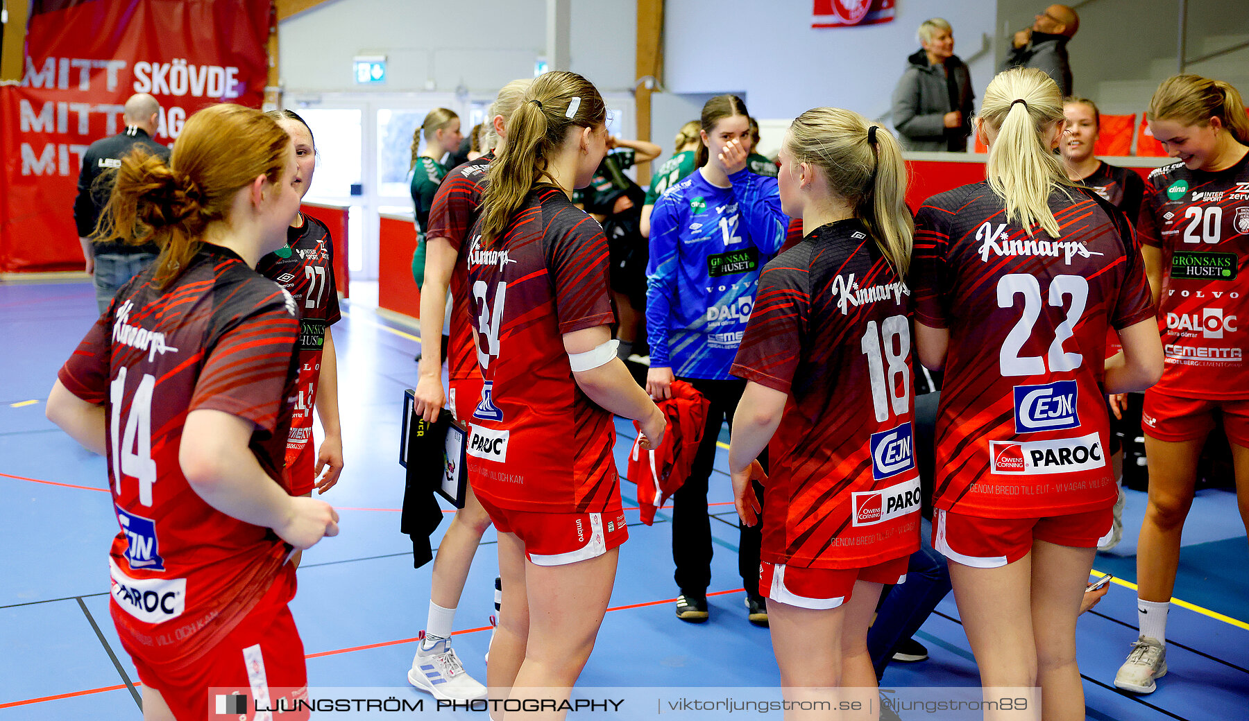 USM F16 Steg 4 Skövde HF 1-GF Kroppskultur 1 25-18,dam,Skövde Idrottshall,Skövde,Sverige,Ungdoms-SM,Handboll,2023,305859