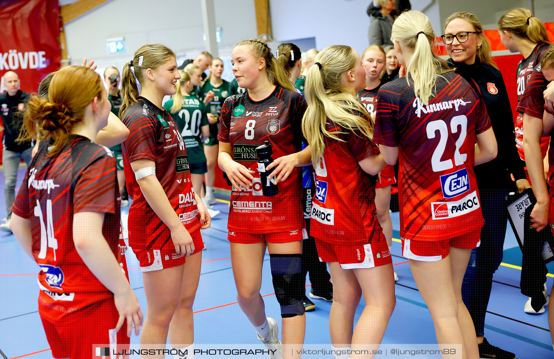 USM F16 Steg 4 Skövde HF 1-GF Kroppskultur 1 25-18,dam,Skövde Idrottshall,Skövde,Sverige,Ungdoms-SM,Handboll,2023,305862