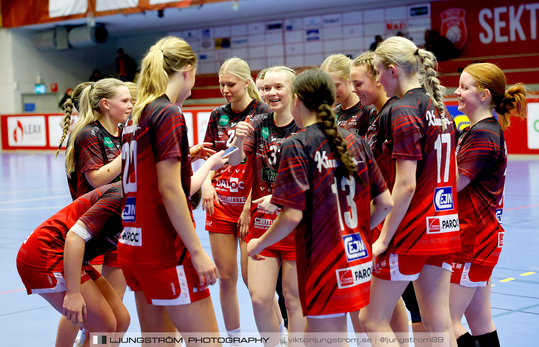 USM F16 Steg 4 Skövde HF 1-GF Kroppskultur 1 25-18,dam,Skövde Idrottshall,Skövde,Sverige,Ungdoms-SM,Handboll,2023,305872