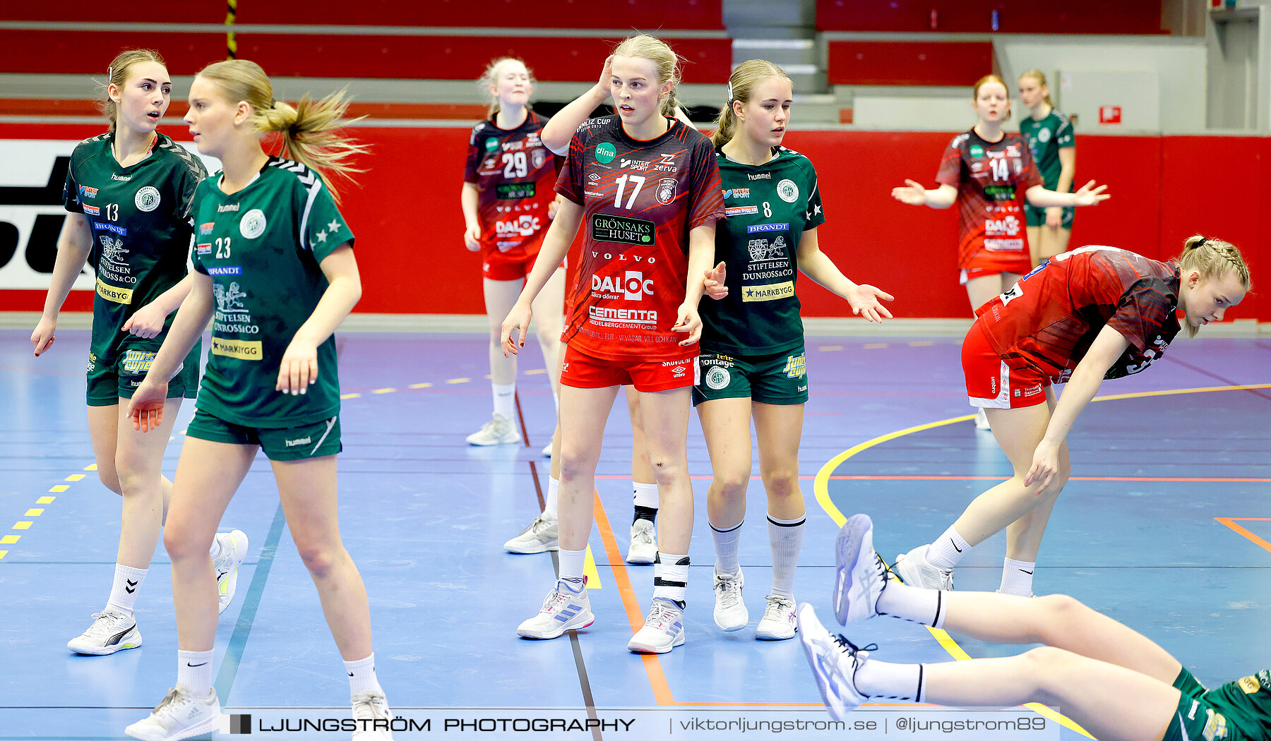 USM F16 Steg 4 Skövde HF 1-GF Kroppskultur 1 25-18,dam,Skövde Idrottshall,Skövde,Sverige,Ungdoms-SM,Handboll,2023,305875