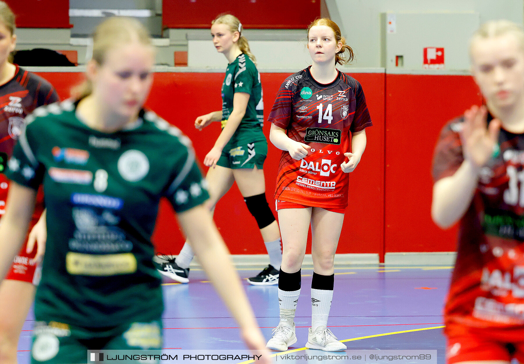 USM F16 Steg 4 Skövde HF 1-GF Kroppskultur 1 25-18,dam,Skövde Idrottshall,Skövde,Sverige,Ungdoms-SM,Handboll,2023,305876