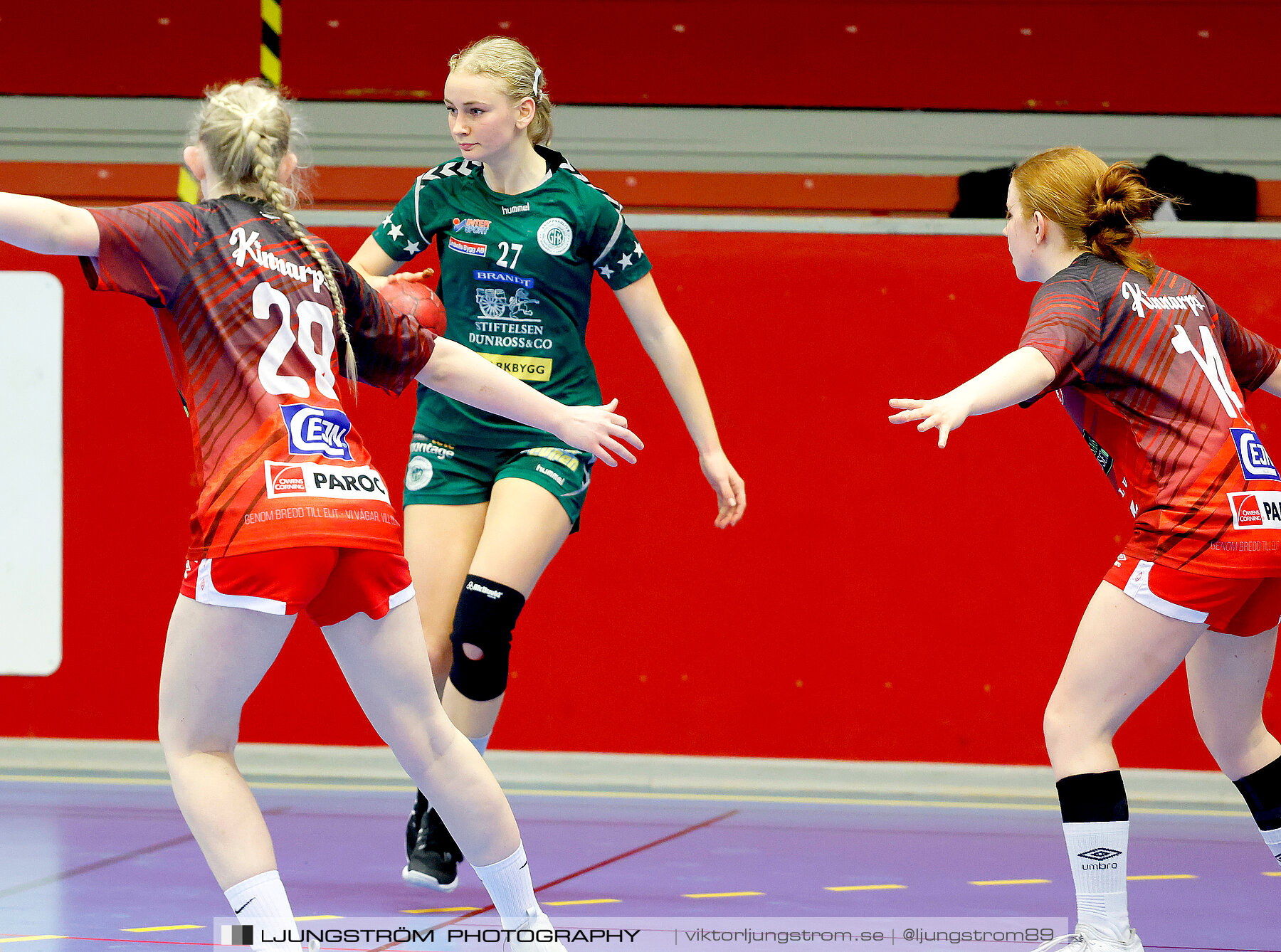 USM F16 Steg 4 Skövde HF 1-GF Kroppskultur 1 25-18,dam,Skövde Idrottshall,Skövde,Sverige,Ungdoms-SM,Handboll,2023,305886