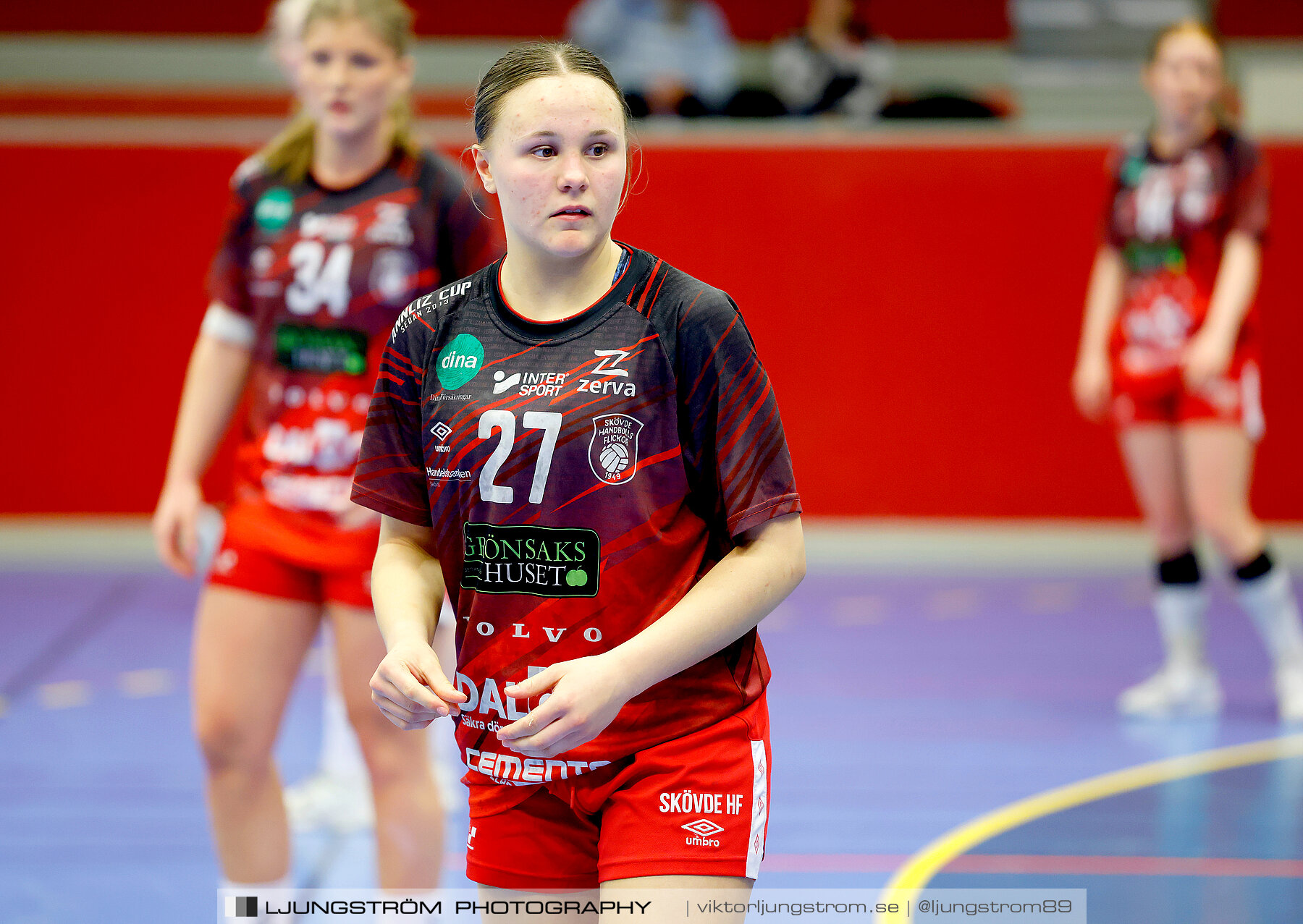 USM F16 Steg 4 Skövde HF 1-GF Kroppskultur 1 25-18,dam,Skövde Idrottshall,Skövde,Sverige,Ungdoms-SM,Handboll,2023,305898