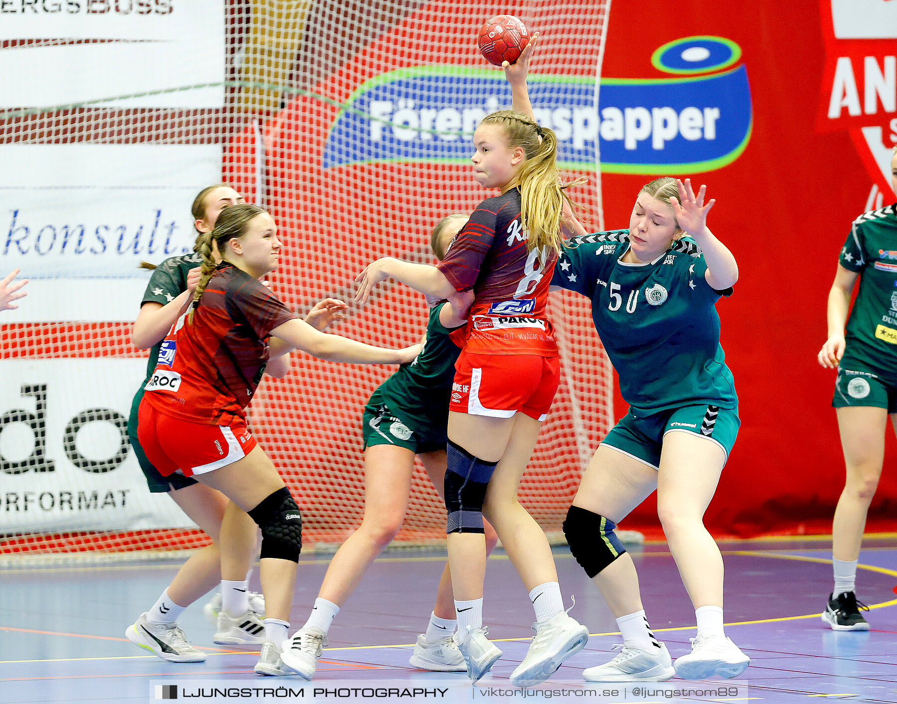 USM F16 Steg 4 Skövde HF 1-GF Kroppskultur 1 25-18,dam,Skövde Idrottshall,Skövde,Sverige,Ungdoms-SM,Handboll,2023,305901