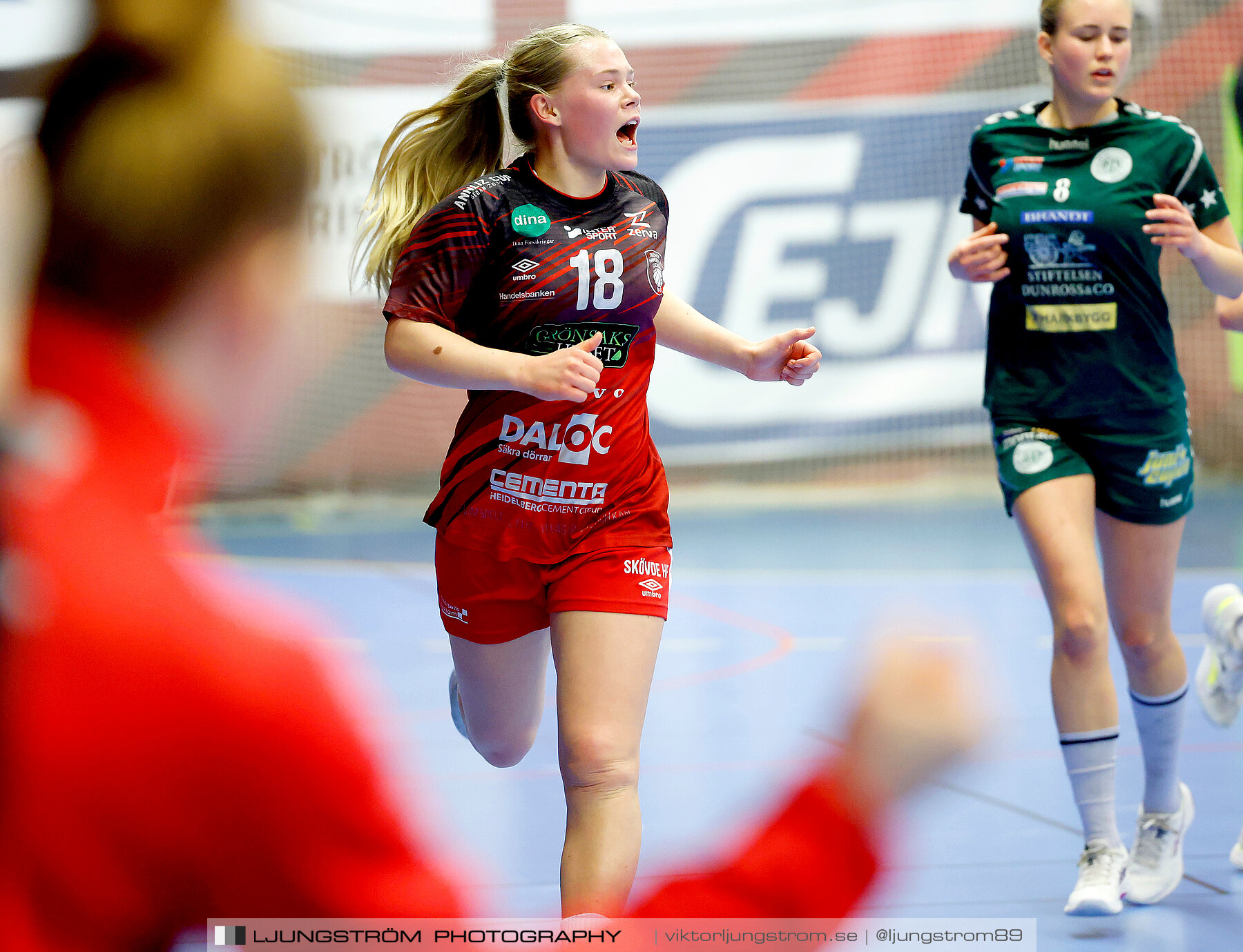 USM F16 Steg 4 Skövde HF 1-GF Kroppskultur 1 25-18,dam,Skövde Idrottshall,Skövde,Sverige,Ungdoms-SM,Handboll,2023,305903