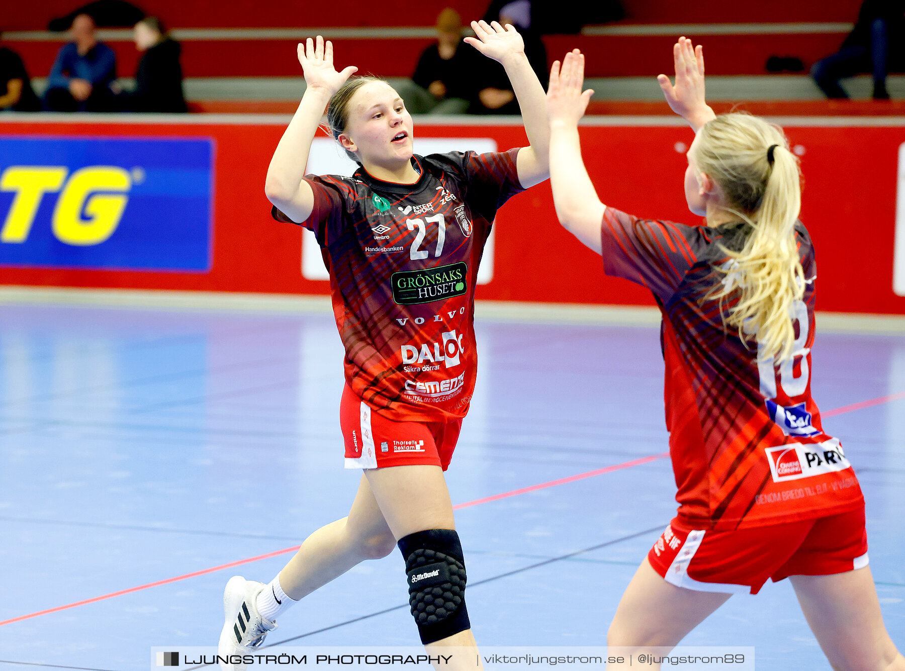 USM F16 Steg 4 Skövde HF 1-GF Kroppskultur 1 25-18,dam,Skövde Idrottshall,Skövde,Sverige,Ungdoms-SM,Handboll,2023,305912