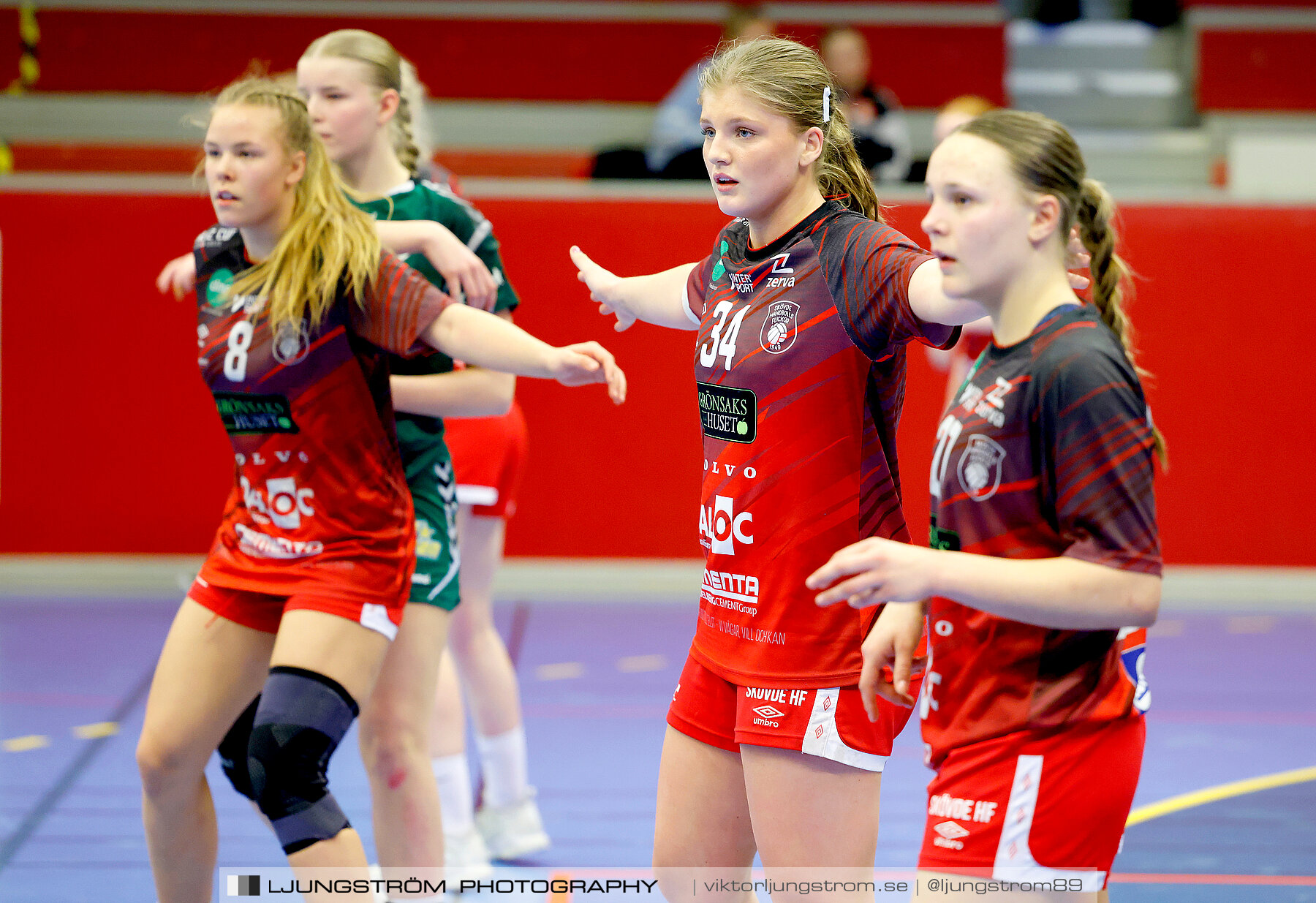 USM F16 Steg 4 Skövde HF 1-GF Kroppskultur 1 25-18,dam,Skövde Idrottshall,Skövde,Sverige,Ungdoms-SM,Handboll,2023,305913