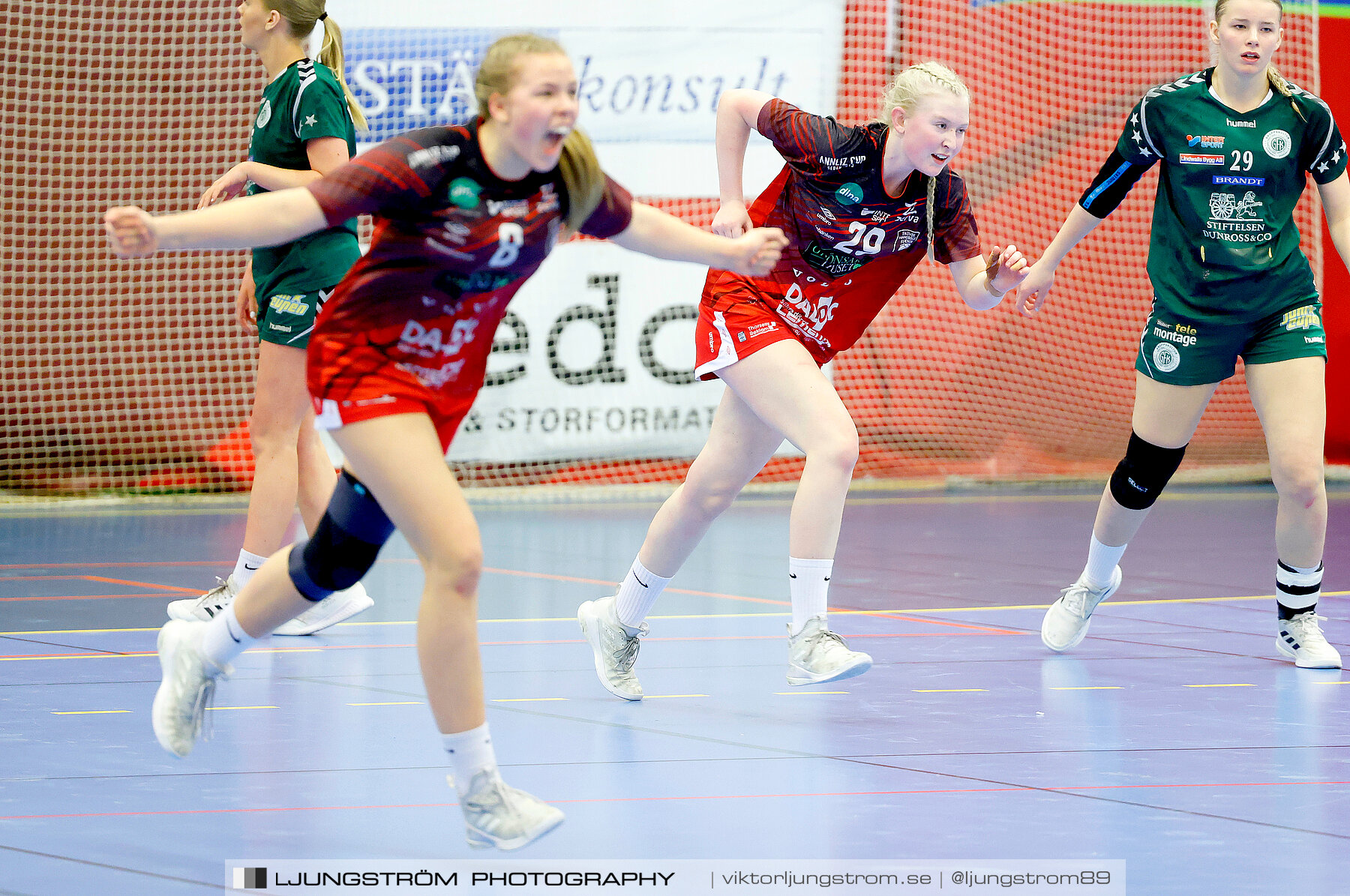 USM F16 Steg 4 Skövde HF 1-GF Kroppskultur 1 25-18,dam,Skövde Idrottshall,Skövde,Sverige,Ungdoms-SM,Handboll,2023,305919