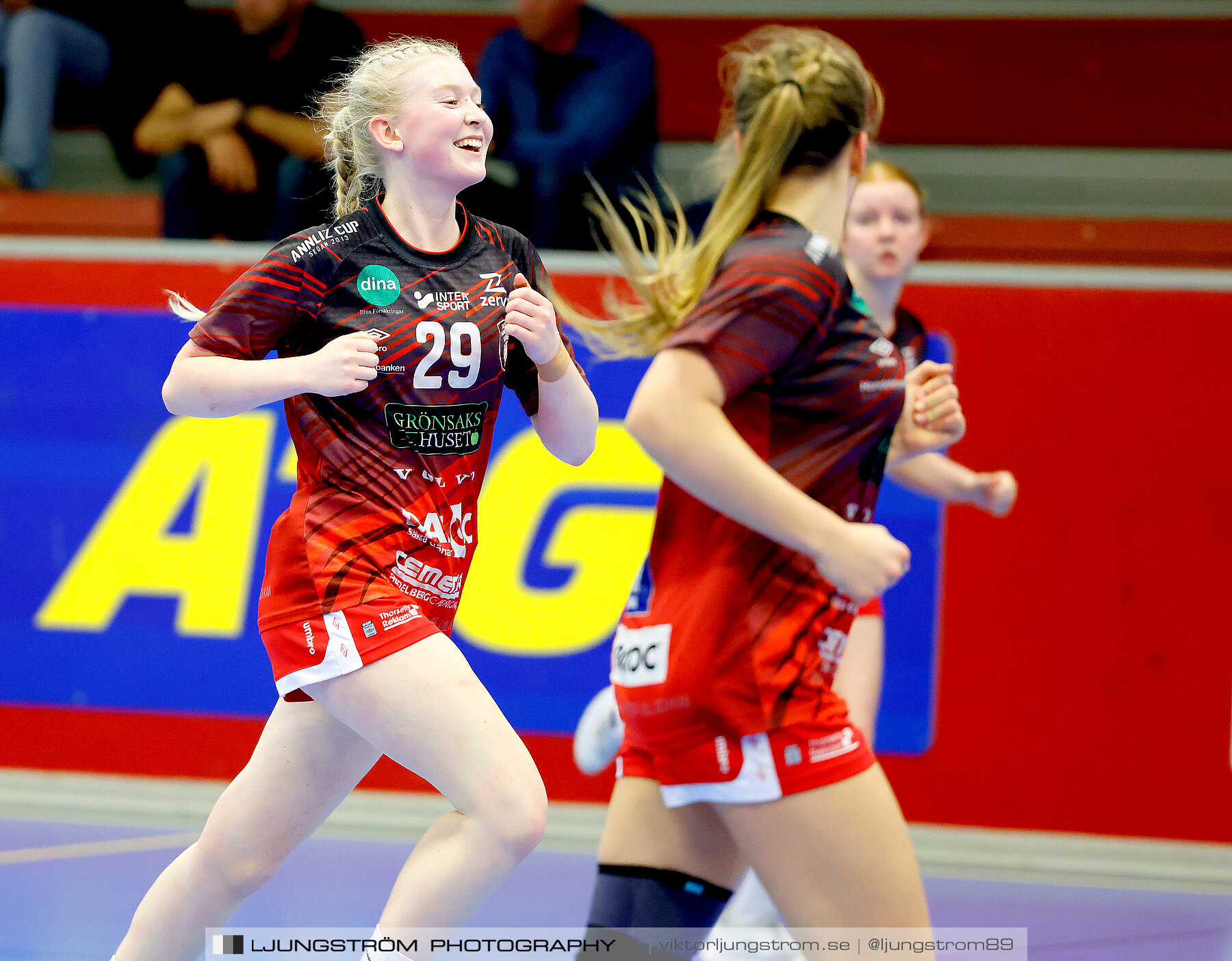 USM F16 Steg 4 Skövde HF 1-GF Kroppskultur 1 25-18,dam,Skövde Idrottshall,Skövde,Sverige,Ungdoms-SM,Handboll,2023,305923