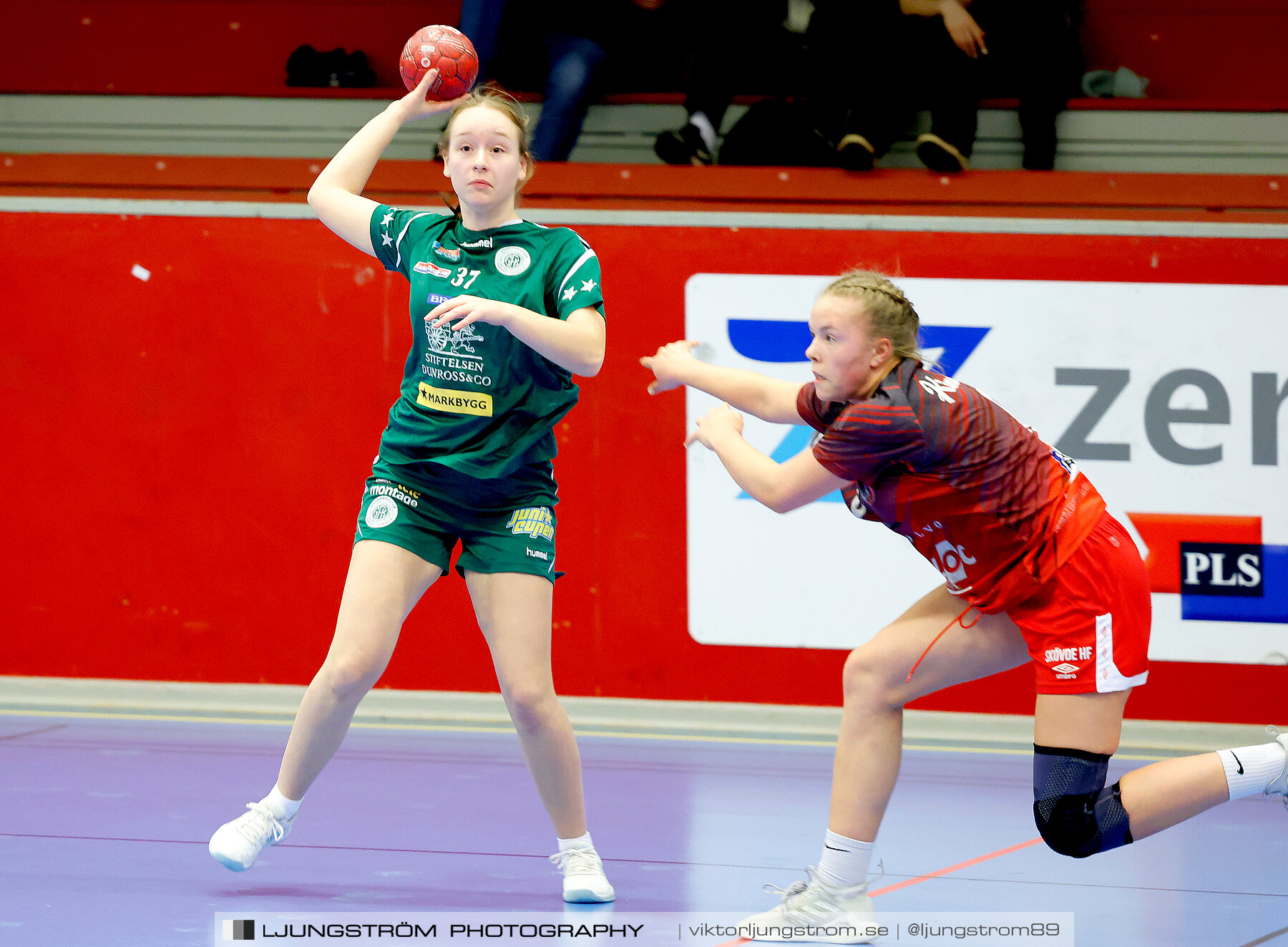 USM F16 Steg 4 Skövde HF 1-GF Kroppskultur 1 25-18,dam,Skövde Idrottshall,Skövde,Sverige,Ungdoms-SM,Handboll,2023,305937