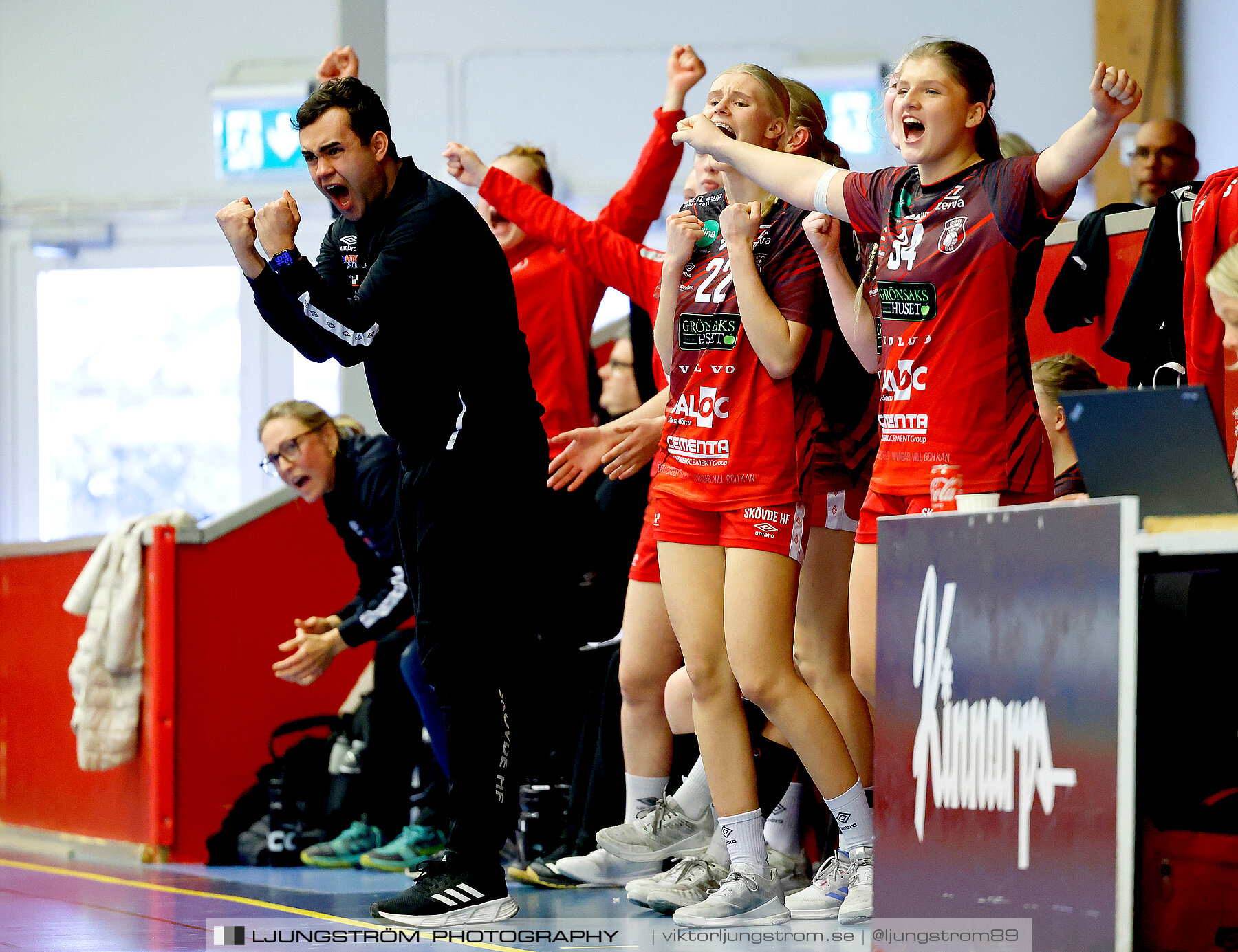 USM F16 Steg 4 Skövde HF 1-GF Kroppskultur 1 25-18,dam,Skövde Idrottshall,Skövde,Sverige,Ungdoms-SM,Handboll,2023,305950