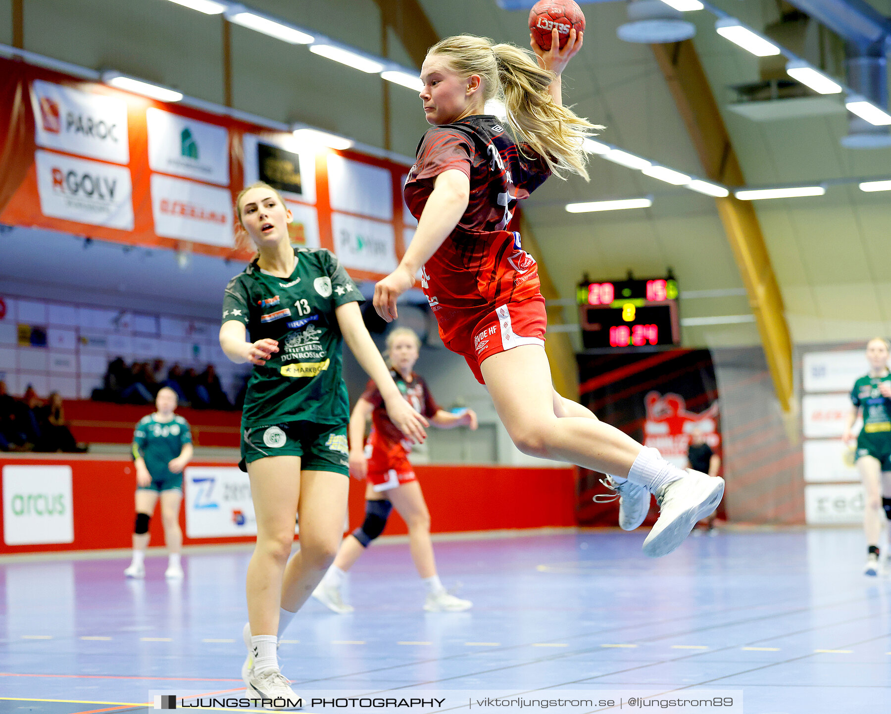 USM F16 Steg 4 Skövde HF 1-GF Kroppskultur 1 25-18,dam,Skövde Idrottshall,Skövde,Sverige,Ungdoms-SM,Handboll,2023,305953