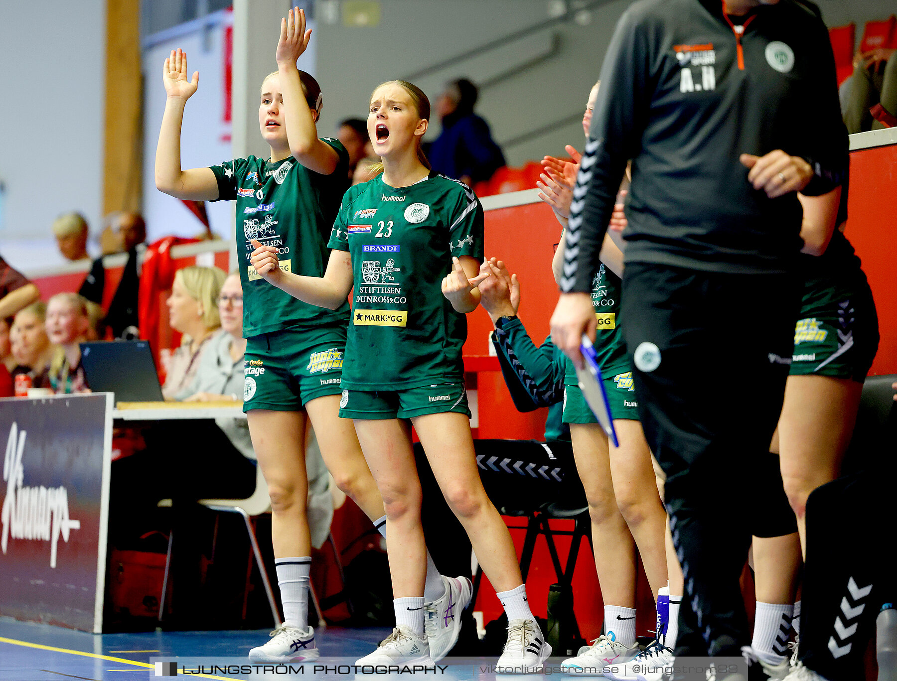 USM F16 Steg 4 Skövde HF 1-GF Kroppskultur 1 25-18,dam,Skövde Idrottshall,Skövde,Sverige,Ungdoms-SM,Handboll,2023,305954