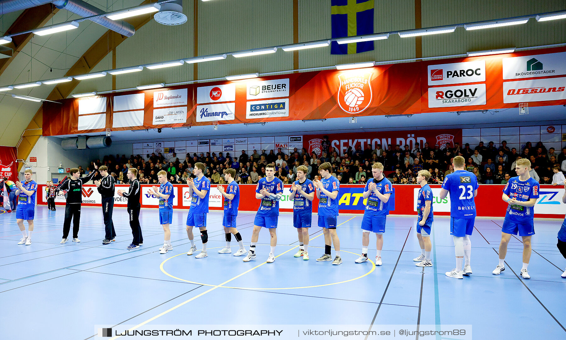 HK Country-HK Skövde 29-22,herr,Skövde Idrottshall,Skövde,Sverige,Handboll,,2023,306199