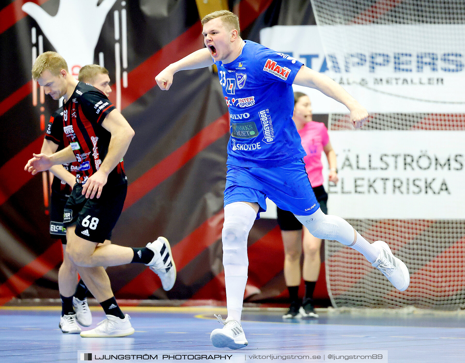 HK Country-HK Skövde 29-22,herr,Skövde Idrottshall,Skövde,Sverige,Handboll,,2023,306268