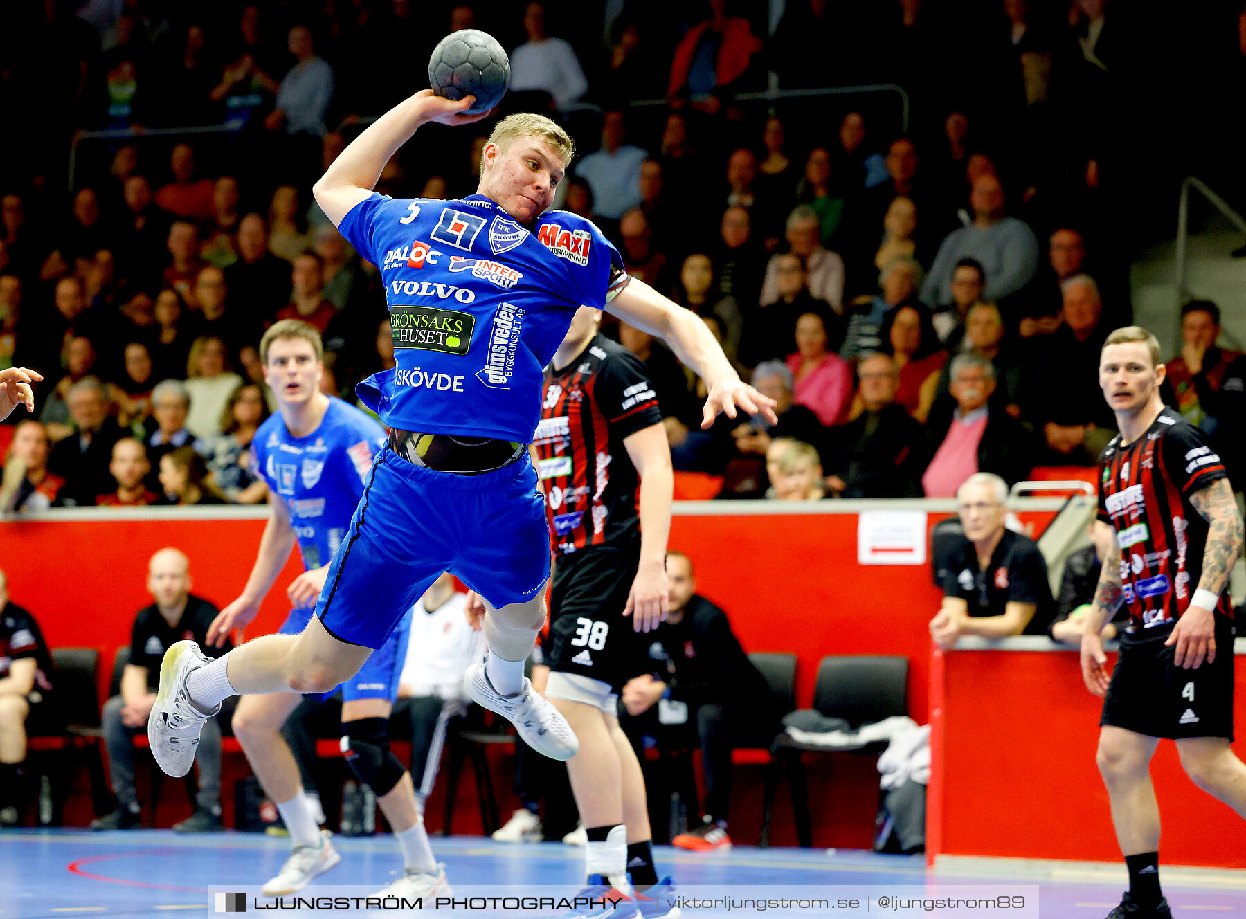 HK Country-HK Skövde 29-22,herr,Skövde Idrottshall,Skövde,Sverige,Handboll,,2023,306357