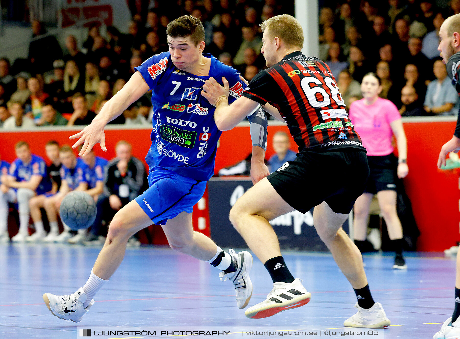 HK Country-HK Skövde 29-22,herr,Skövde Idrottshall,Skövde,Sverige,Handboll,,2023,306372