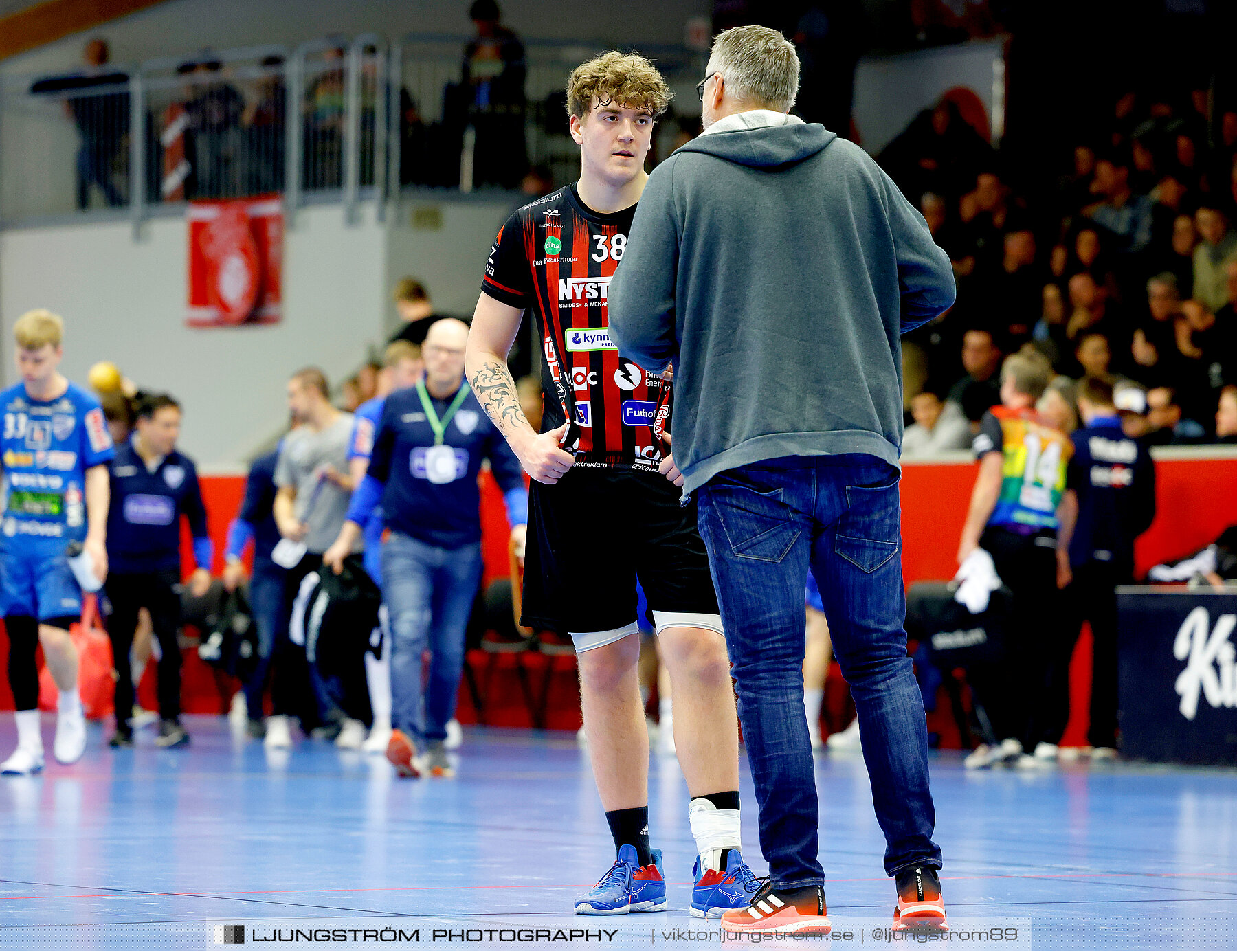 HK Country-HK Skövde 29-22,herr,Skövde Idrottshall,Skövde,Sverige,Handboll,,2023,306405