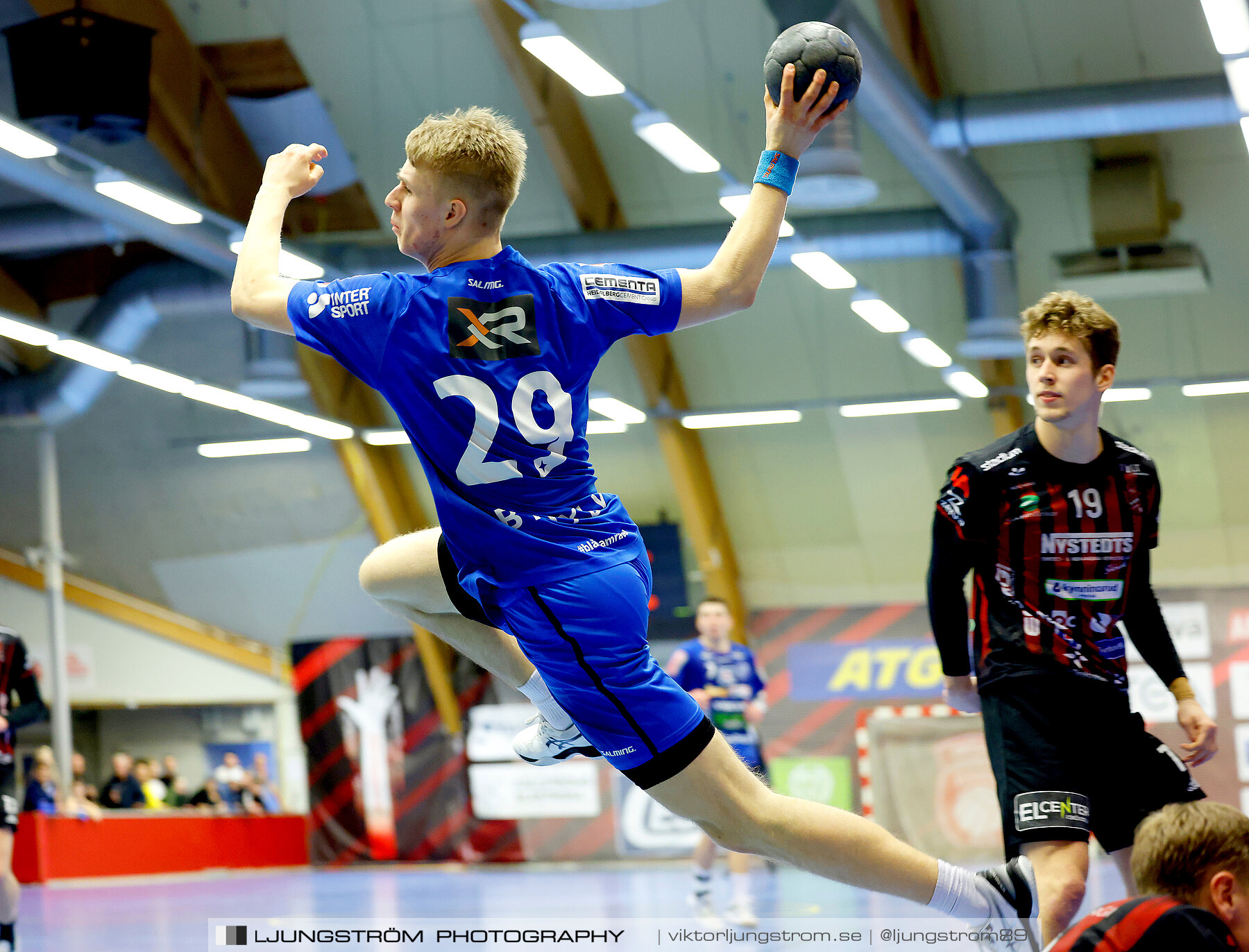 HK Country-HK Skövde 29-22,herr,Skövde Idrottshall,Skövde,Sverige,Handboll,,2023,306419