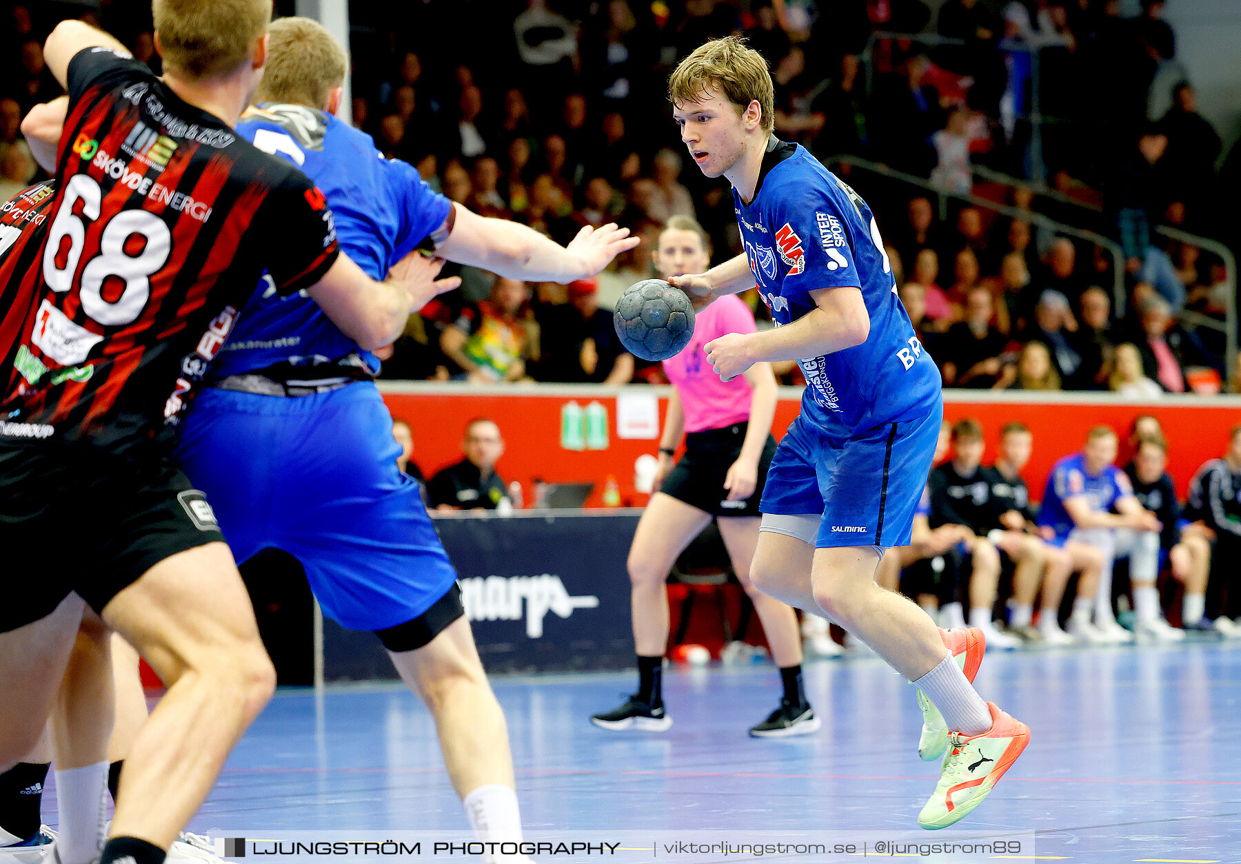 HK Country-HK Skövde 29-22,herr,Skövde Idrottshall,Skövde,Sverige,Handboll,,2023,306430