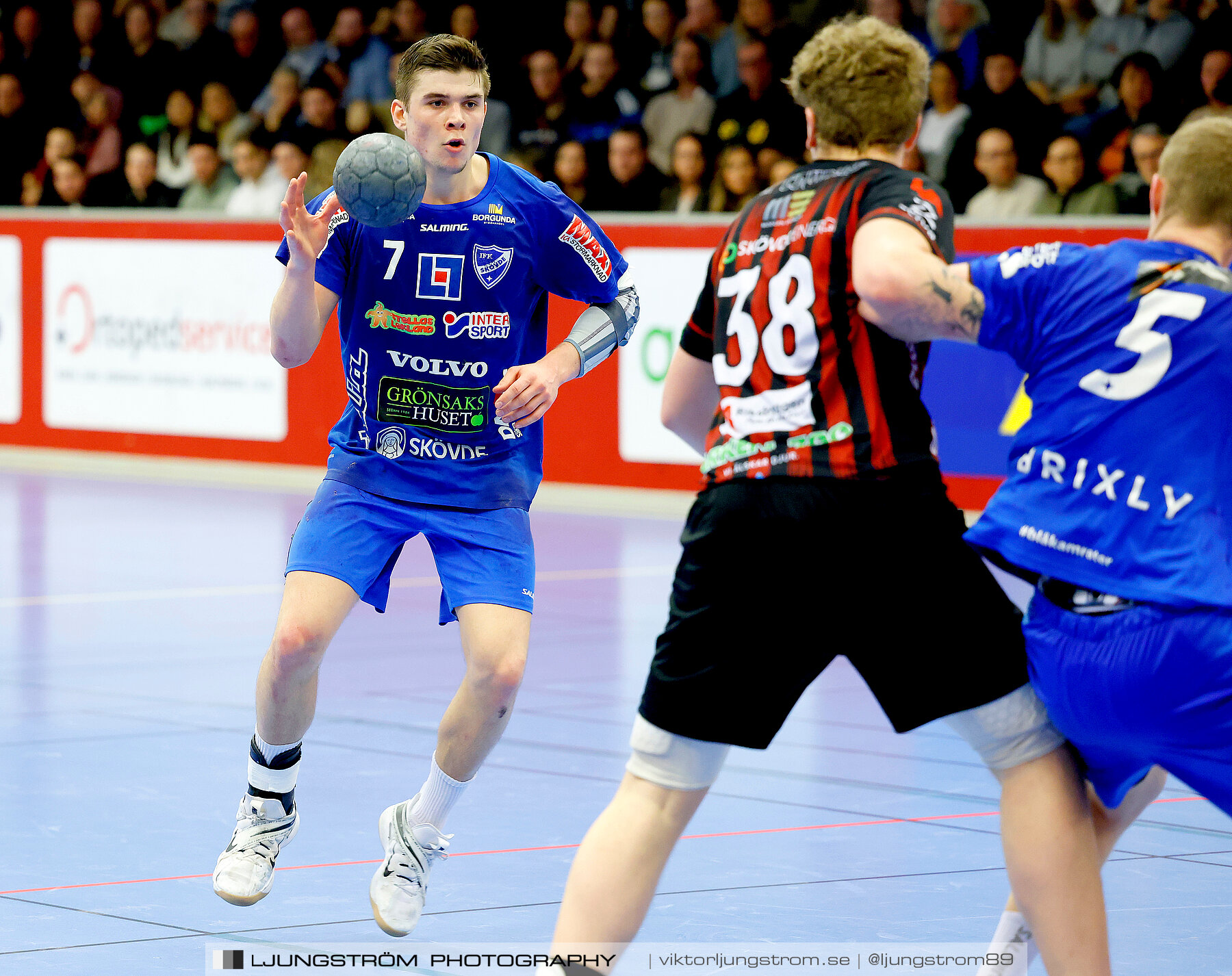 HK Country-HK Skövde 29-22,herr,Skövde Idrottshall,Skövde,Sverige,Handboll,,2023,306490