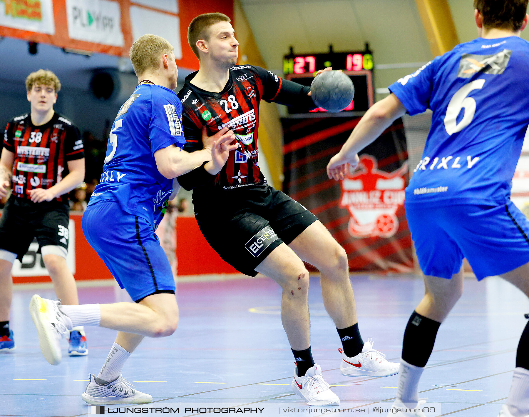 HK Country-HK Skövde 29-22,herr,Skövde Idrottshall,Skövde,Sverige,Handboll,,2023,306492