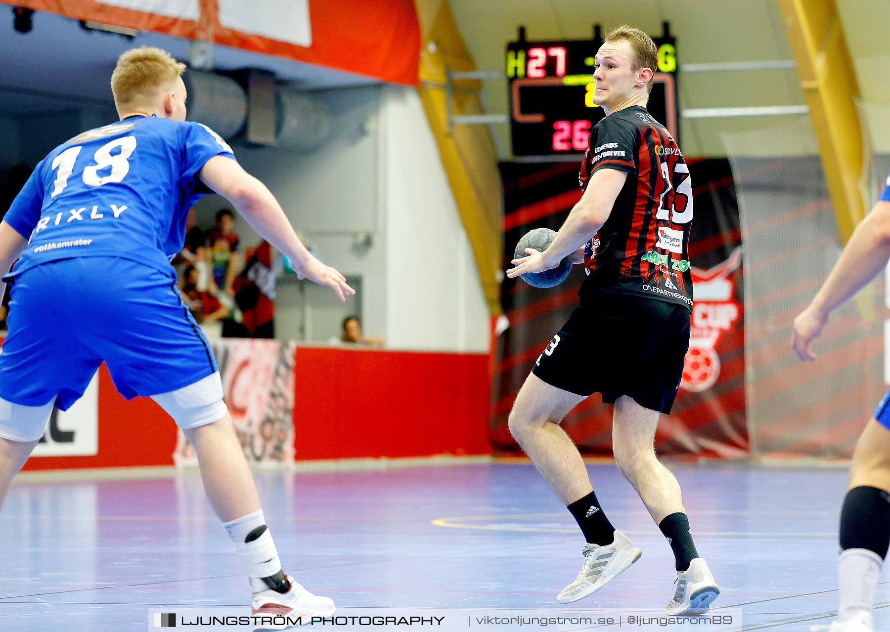 HK Country-HK Skövde 29-22,herr,Skövde Idrottshall,Skövde,Sverige,Handboll,,2023,306508