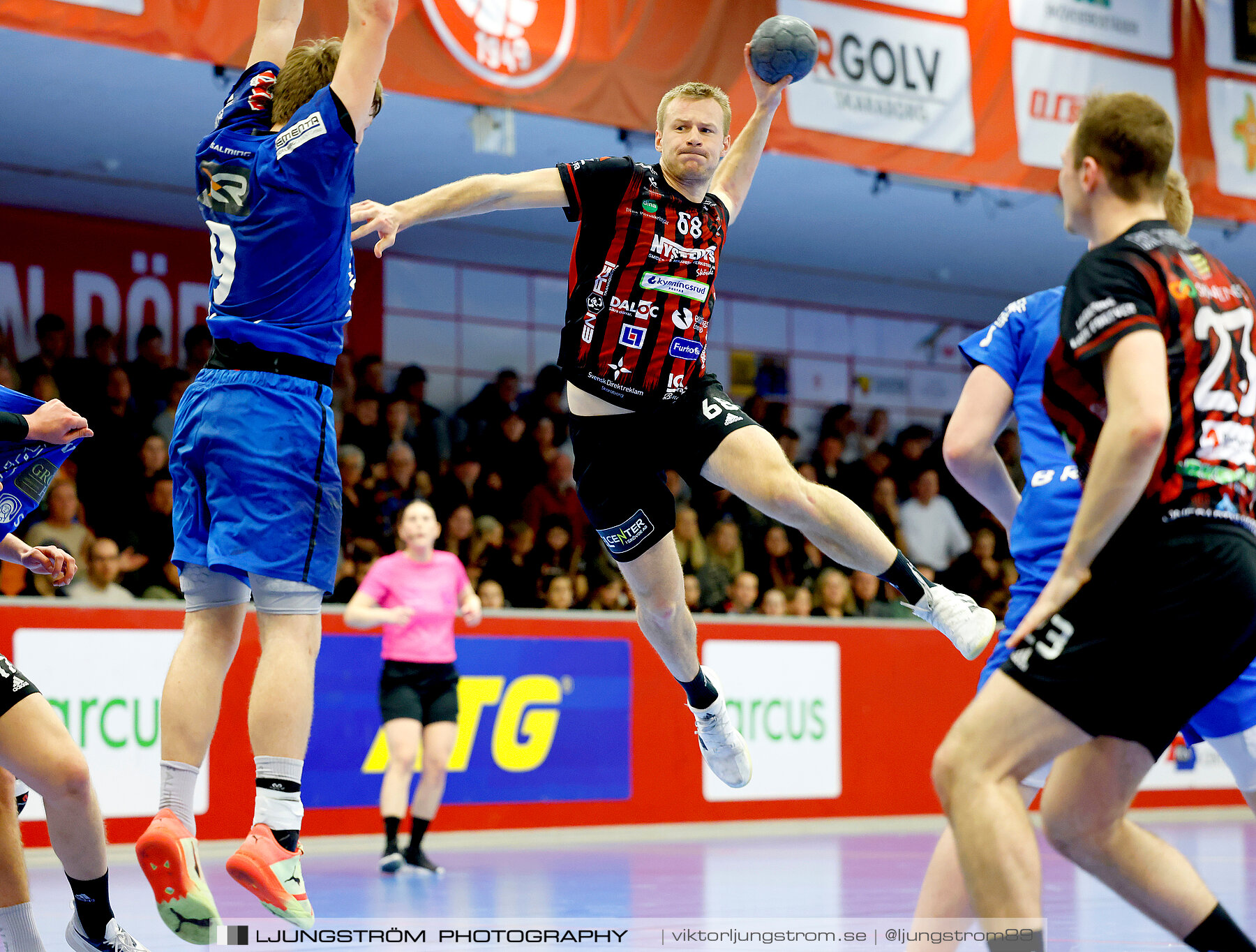 HK Country-HK Skövde 29-22,herr,Skövde Idrottshall,Skövde,Sverige,Handboll,,2023,306510