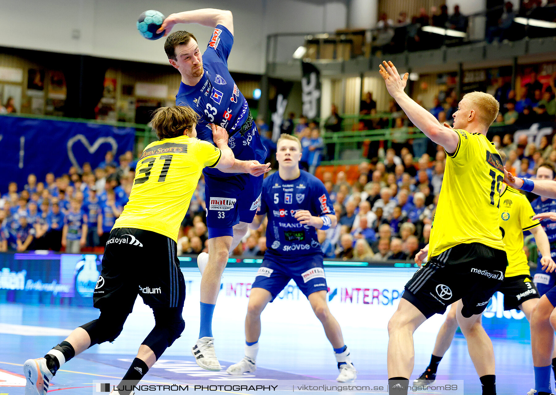 IFK Skövde HK-IK Sävehof 32-29,herr,Arena Skövde,Skövde,Sverige,Handboll,,2023,306727