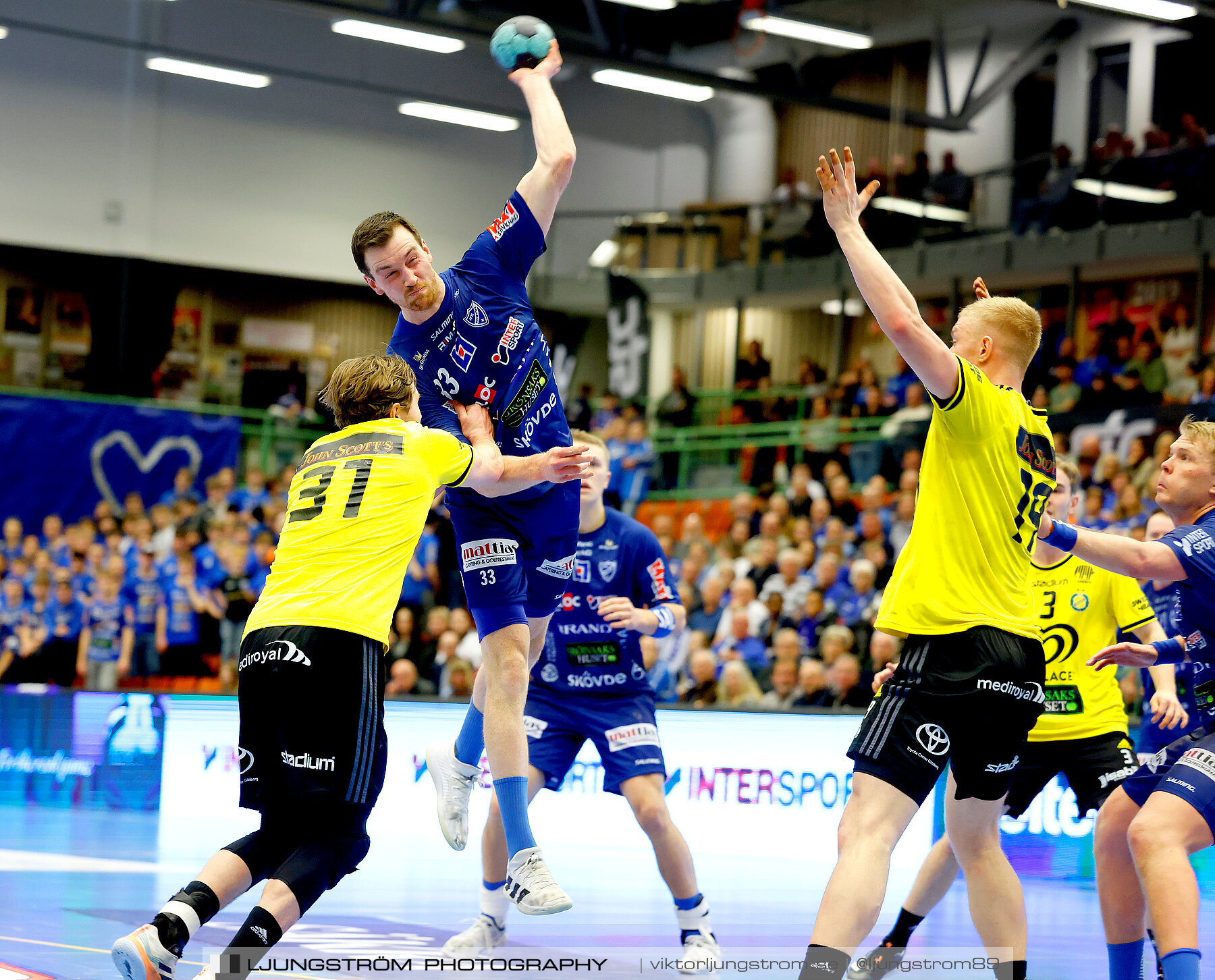 IFK Skövde HK-IK Sävehof 32-29,herr,Arena Skövde,Skövde,Sverige,Handboll,,2023,306728