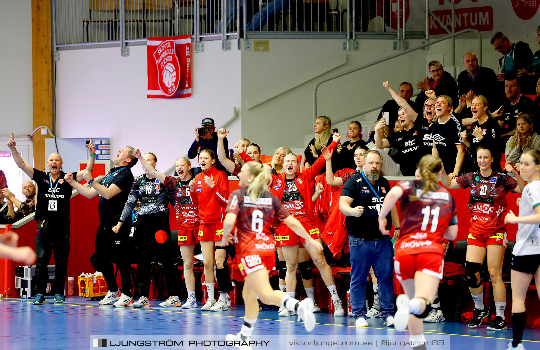 Skövde HF-Önnereds HK 1/4-final 2 25-22,dam,Skövde Idrottshall,Skövde,Sverige,Handboll,,2023,306906