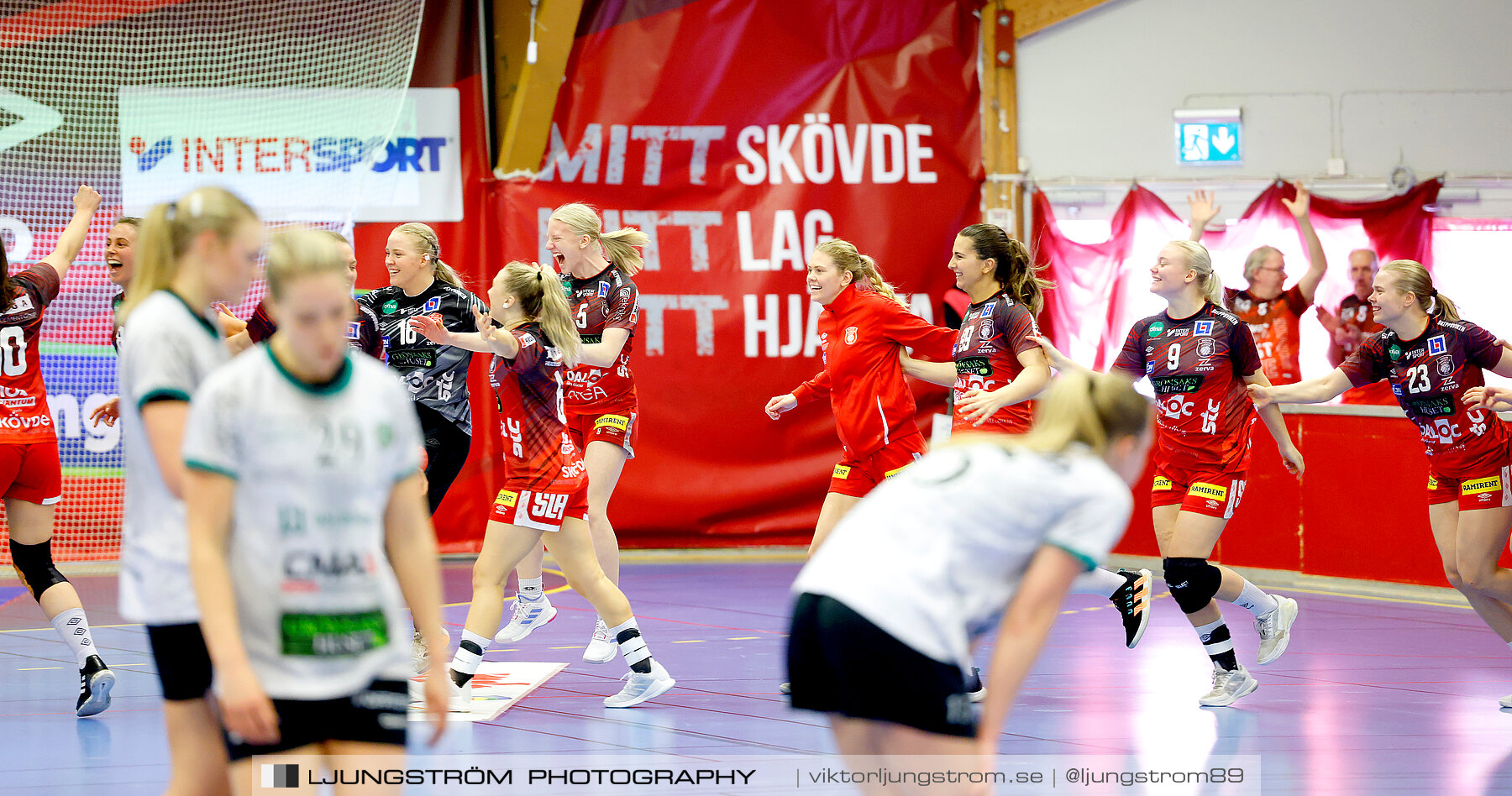 Skövde HF-Önnereds HK 1/4-final 2 25-22,dam,Skövde Idrottshall,Skövde,Sverige,Handboll,,2023,306912