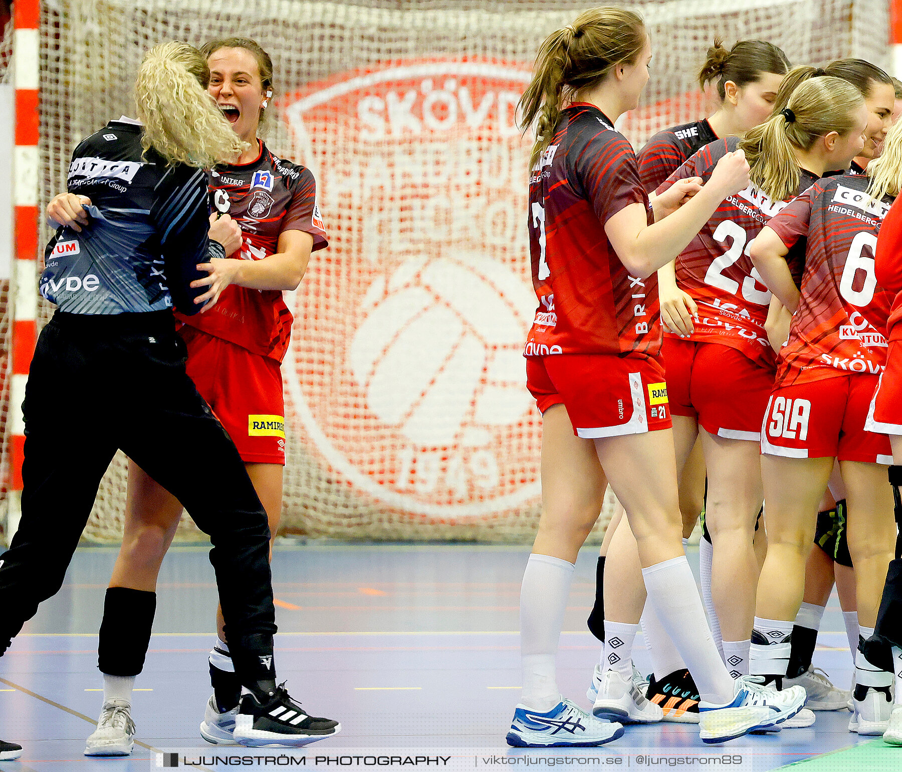Skövde HF-Önnereds HK 1/4-final 2 25-22,dam,Skövde Idrottshall,Skövde,Sverige,Handboll,,2023,306932