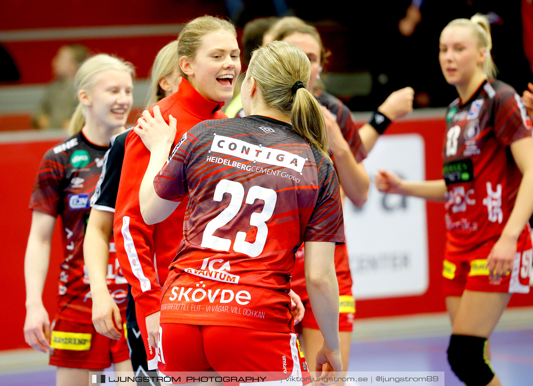 Skövde HF-Önnereds HK 1/4-final 2 25-22,dam,Skövde Idrottshall,Skövde,Sverige,Handboll,,2023,306946