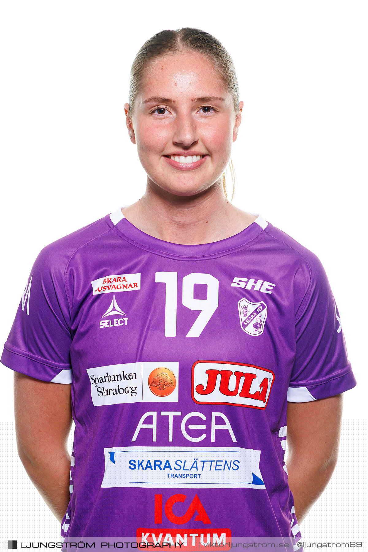 Skara HF U 2022-2023,dam,Skara Idrottshall,Skara,Sverige,Lagfotografering,,2022,307477