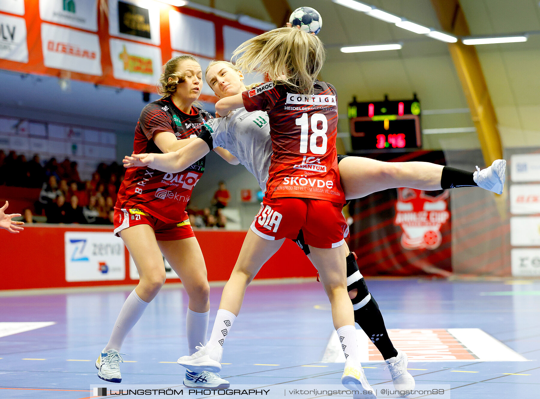 Skövde HF-Önnereds HK 1/4-final 2 25-22,dam,Skövde Idrottshall,Skövde,Sverige,Handboll,,2023,307939