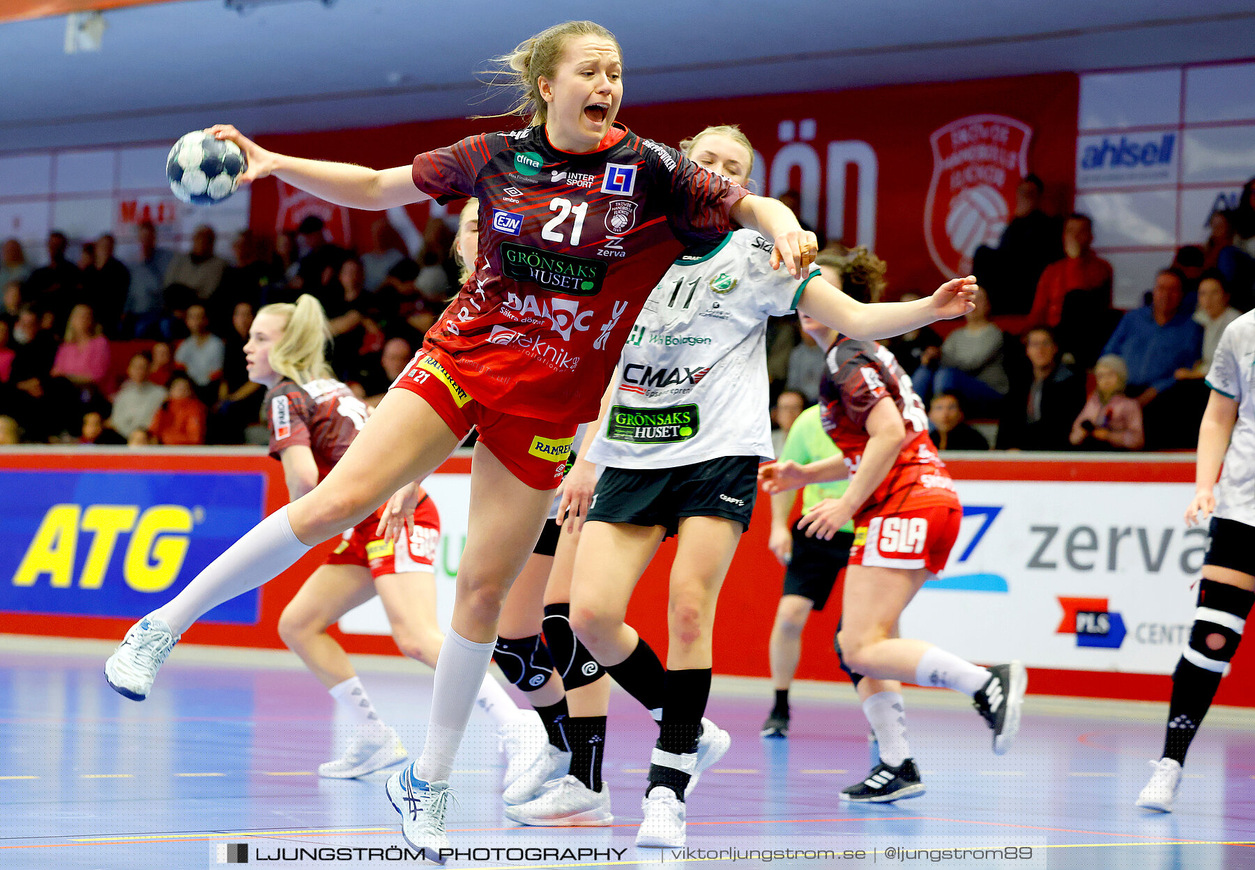 Skövde HF-Önnereds HK 1/4-final 2 25-22,dam,Skövde Idrottshall,Skövde,Sverige,Handboll,,2023,307995