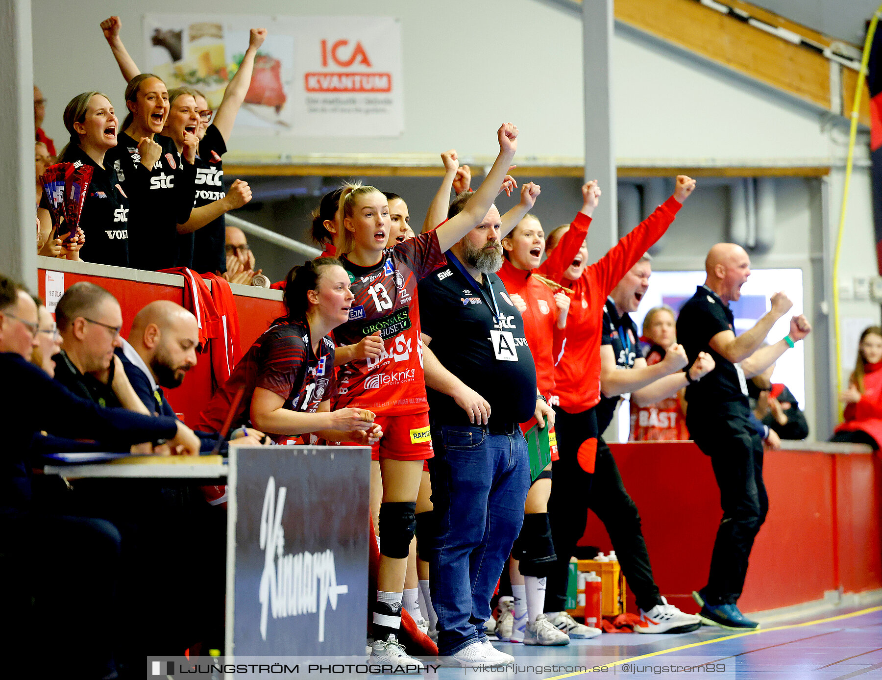 Skövde HF-Önnereds HK 1/4-final 2 25-22,dam,Skövde Idrottshall,Skövde,Sverige,Handboll,,2023,308012